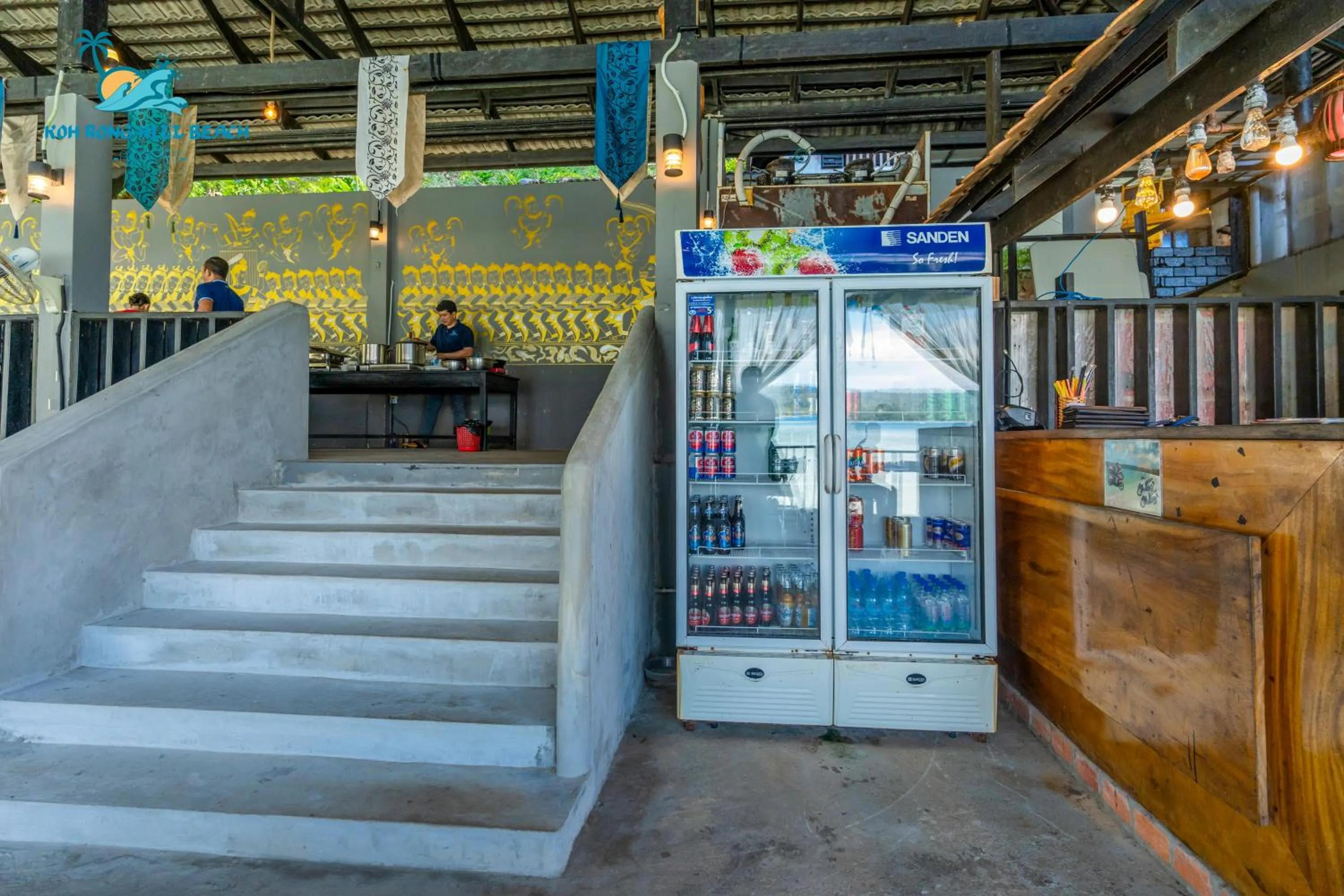 Restaurant/places to eat in Koh Rong Hill Beach Resort