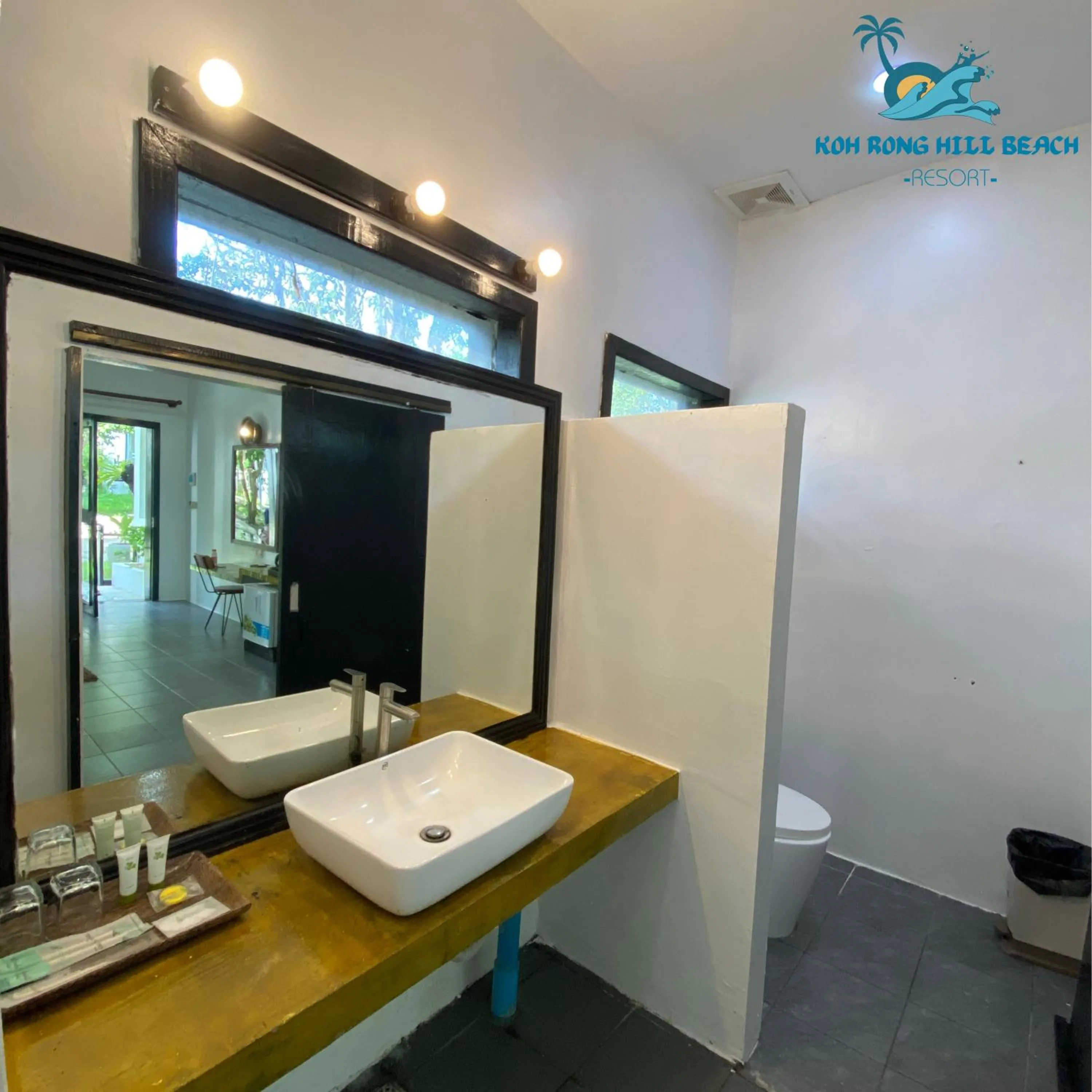 Bathroom in Koh Rong Hill Beach Resort