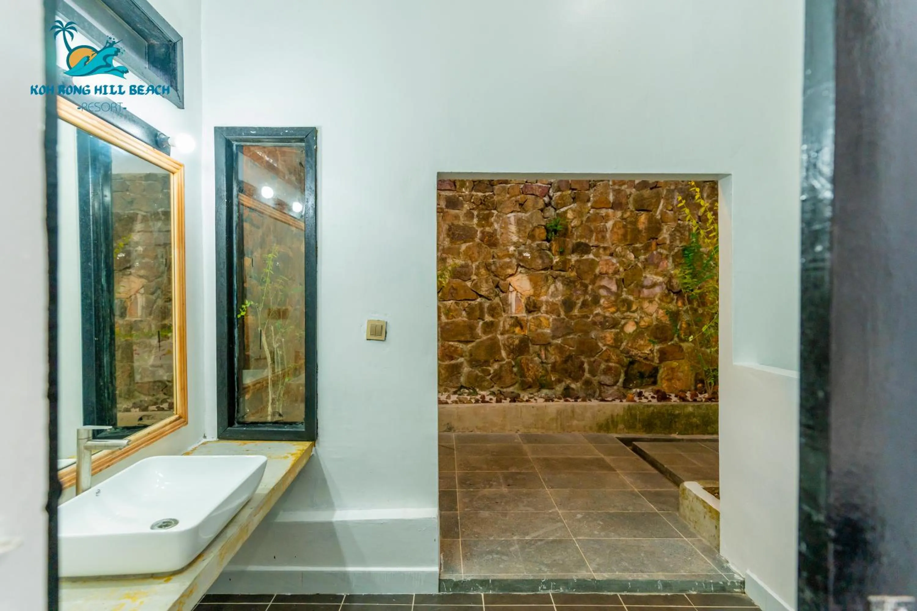 Shower in Koh Rong Hill Beach Resort