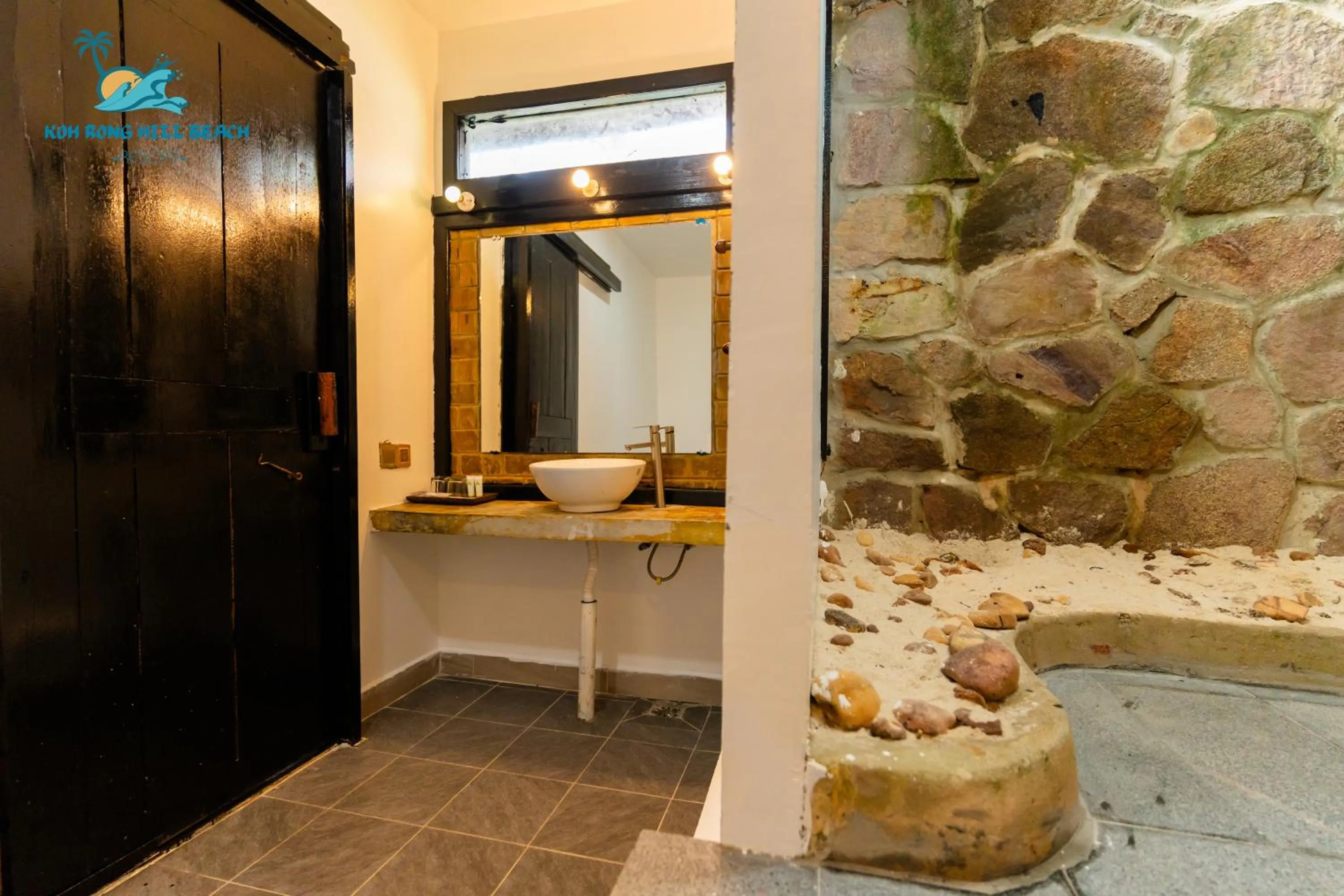 Bathroom in Koh Rong Hill Beach Resort