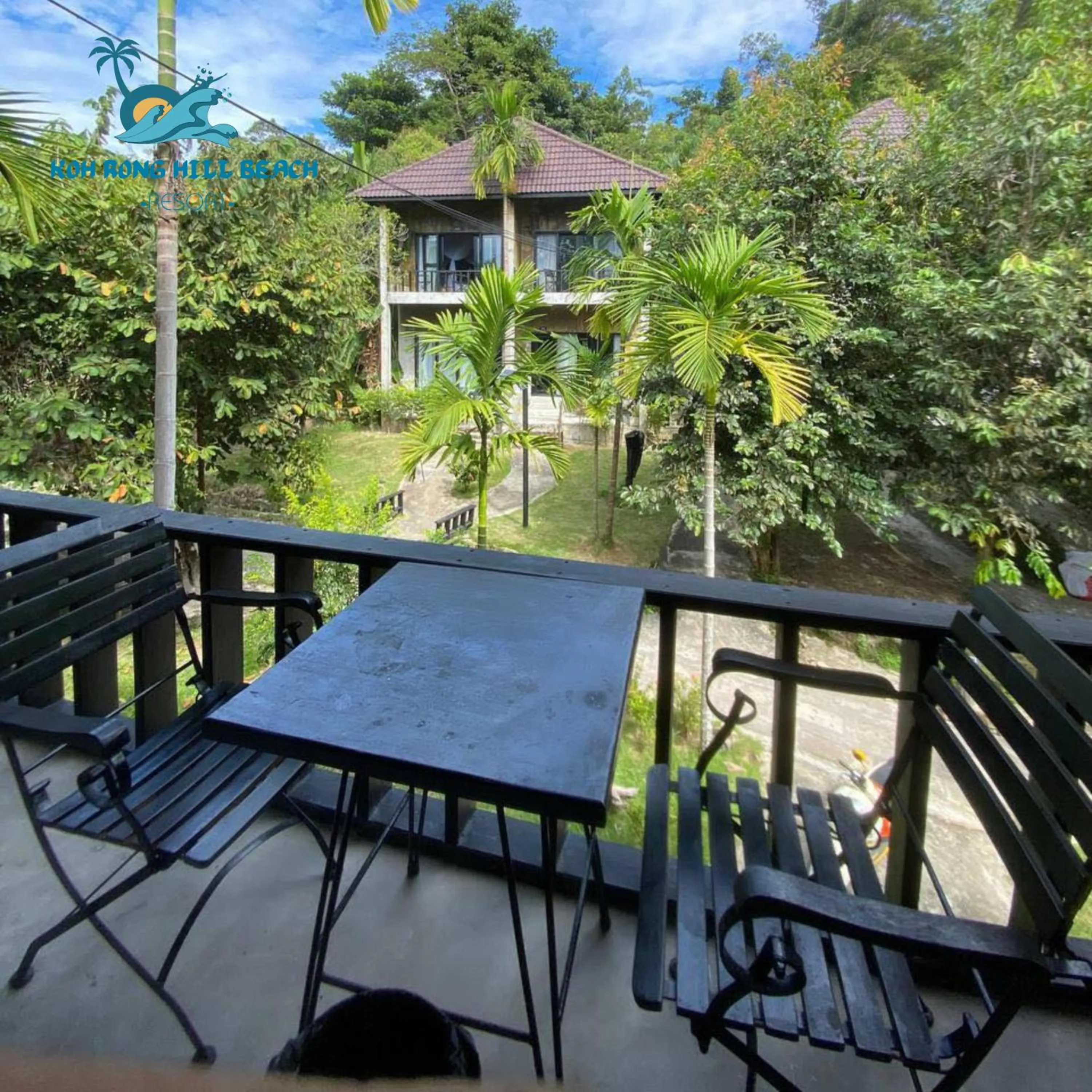 Garden in Koh Rong Hill Beach Resort