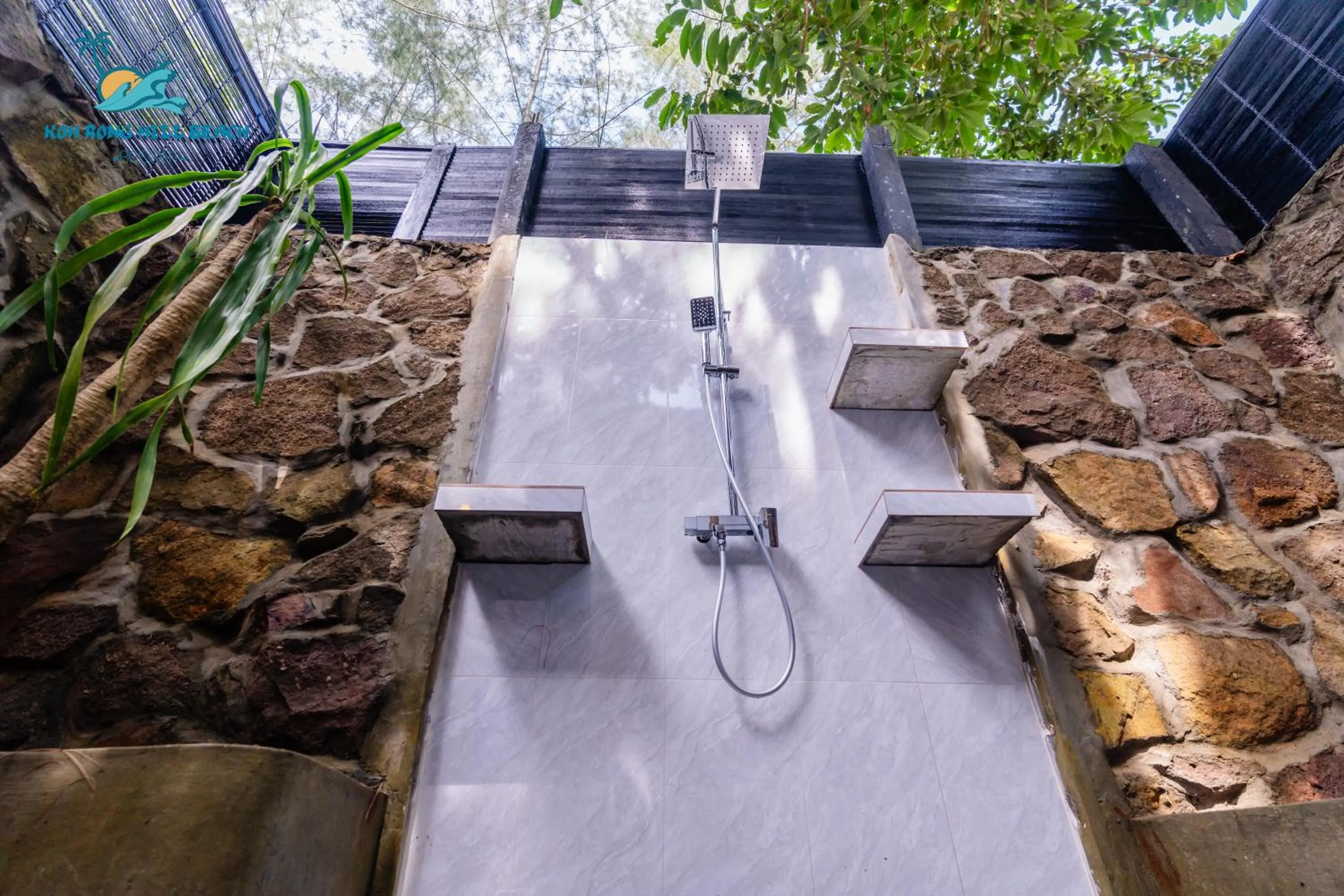 Shower in Koh Rong Hill Beach Resort