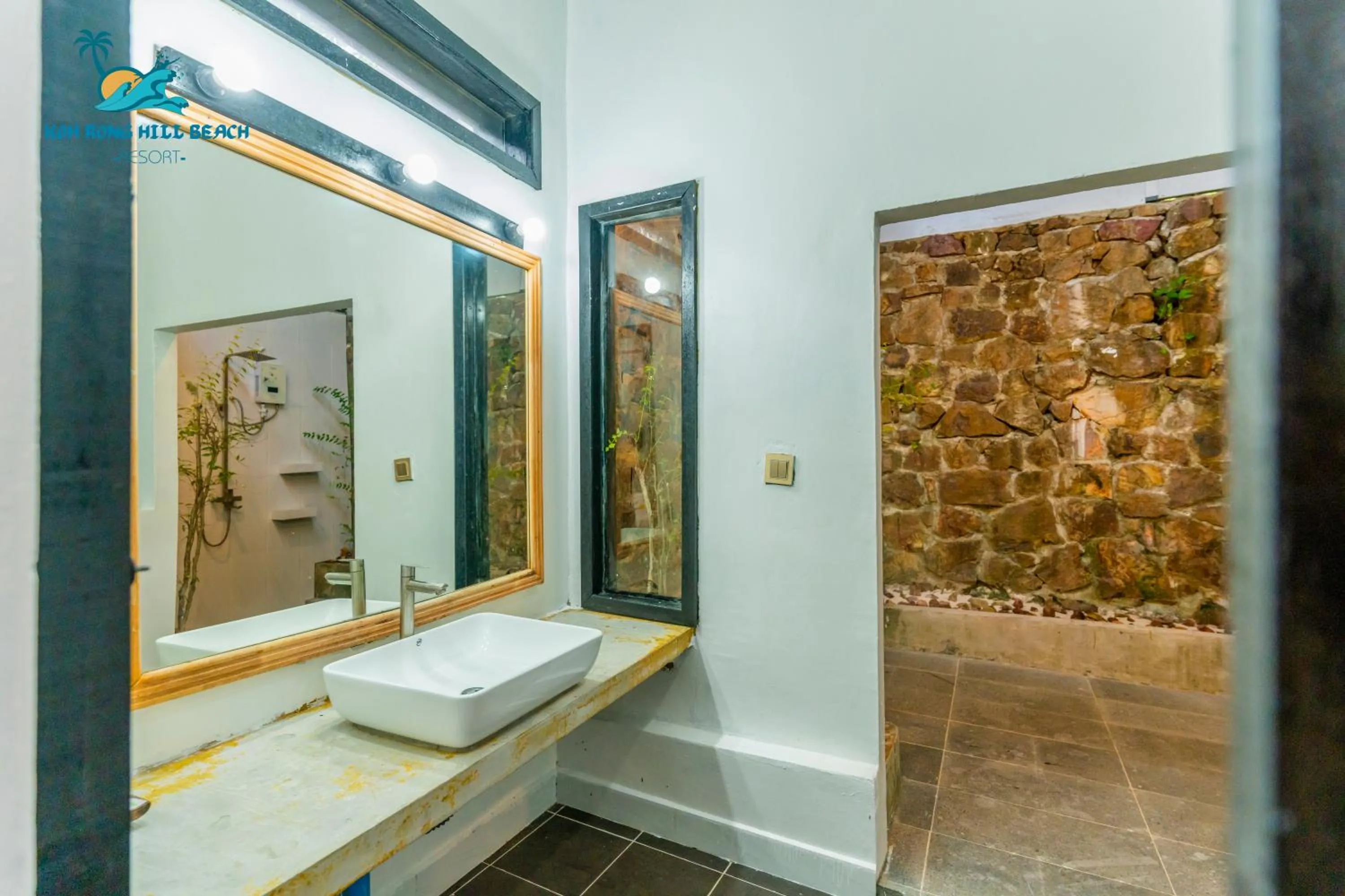 Bathroom in Koh Rong Hill Beach Resort