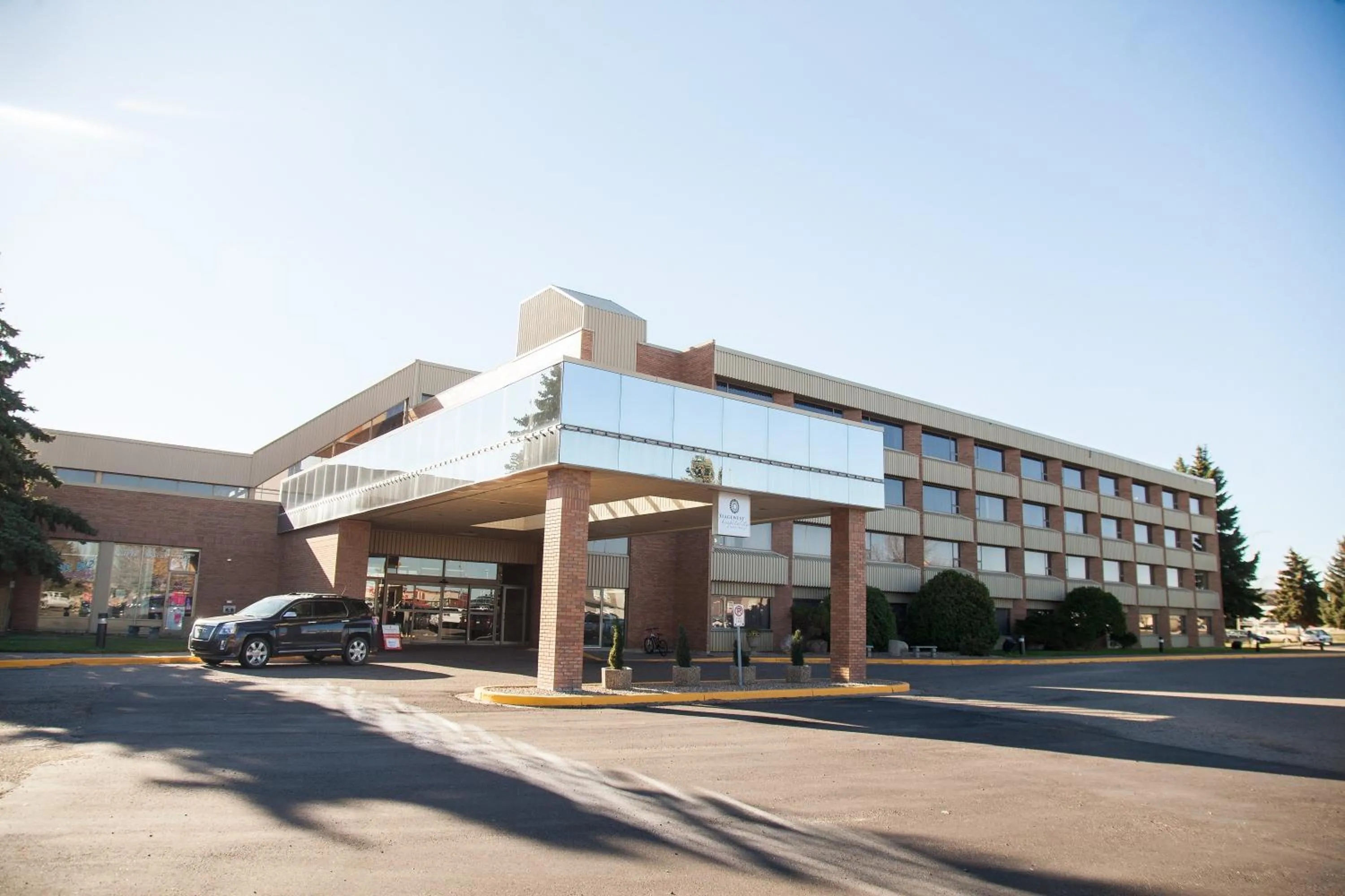 Property building in Medicine Hat Lodge, Trademark Collection by Wyndham