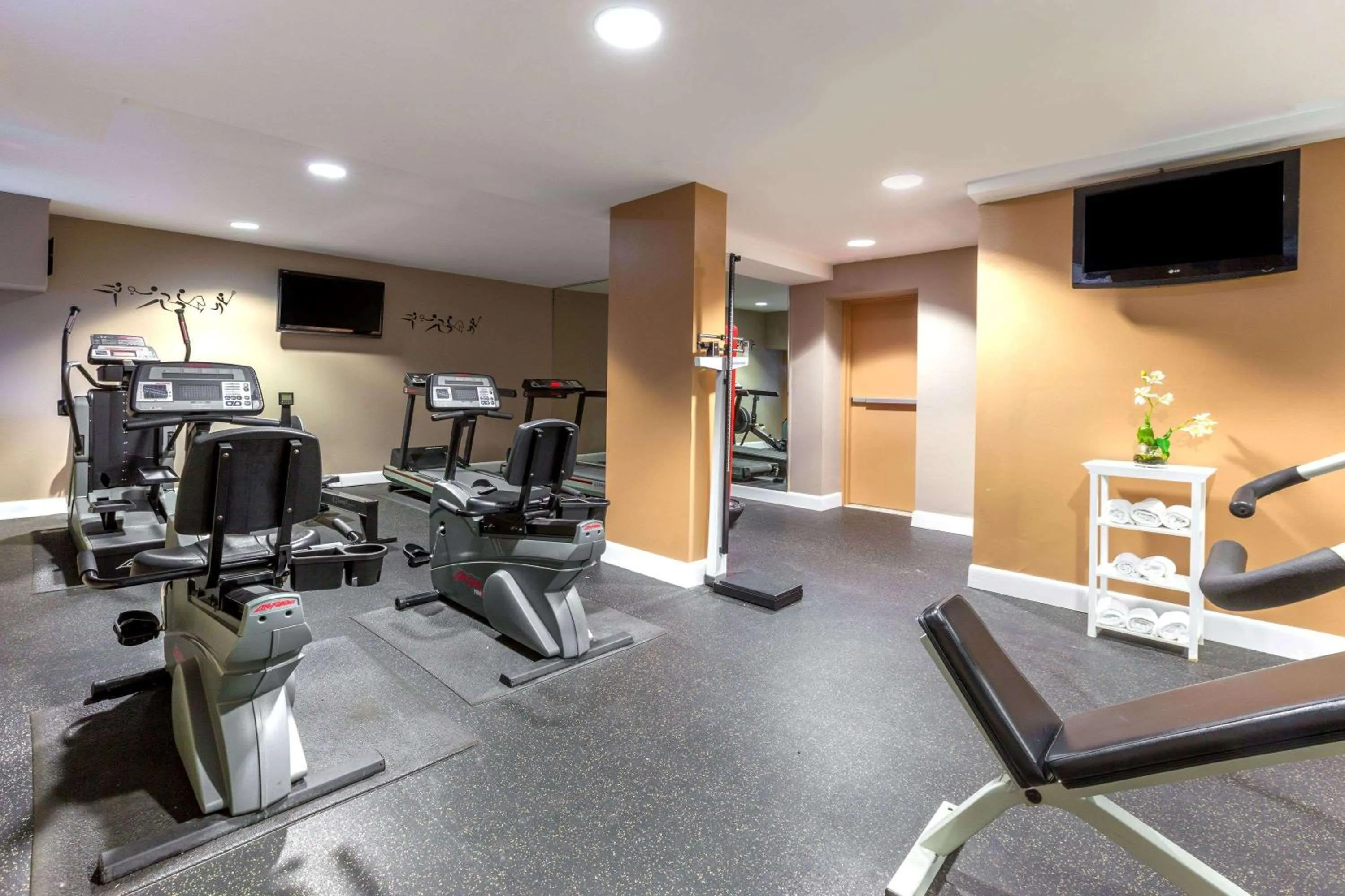 Fitness centre/facilities in Ramada by Wyndham Jersey City