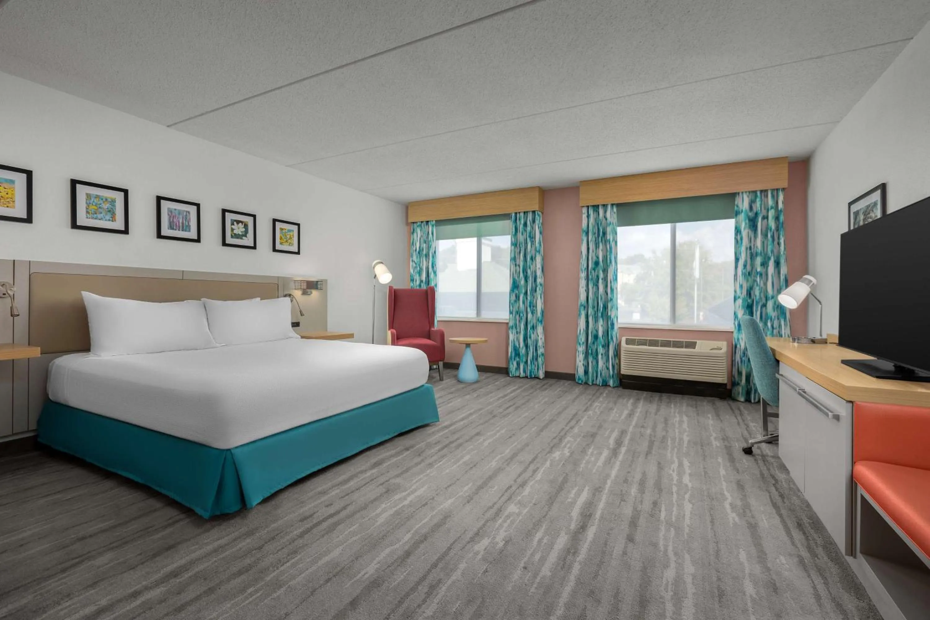 Bed in Hilton Garden Inn Greensboro