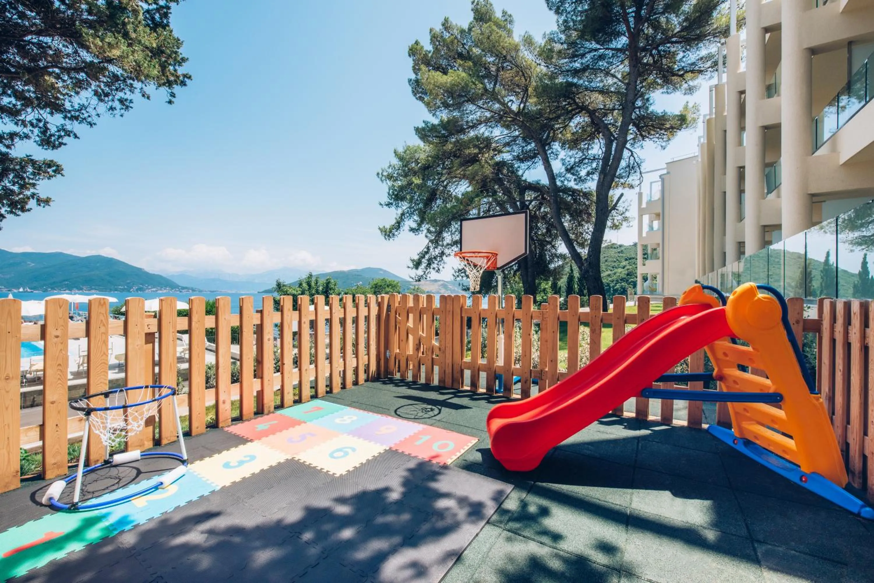Children play ground in Iberostar Waves Herceg Novi All Inclusive