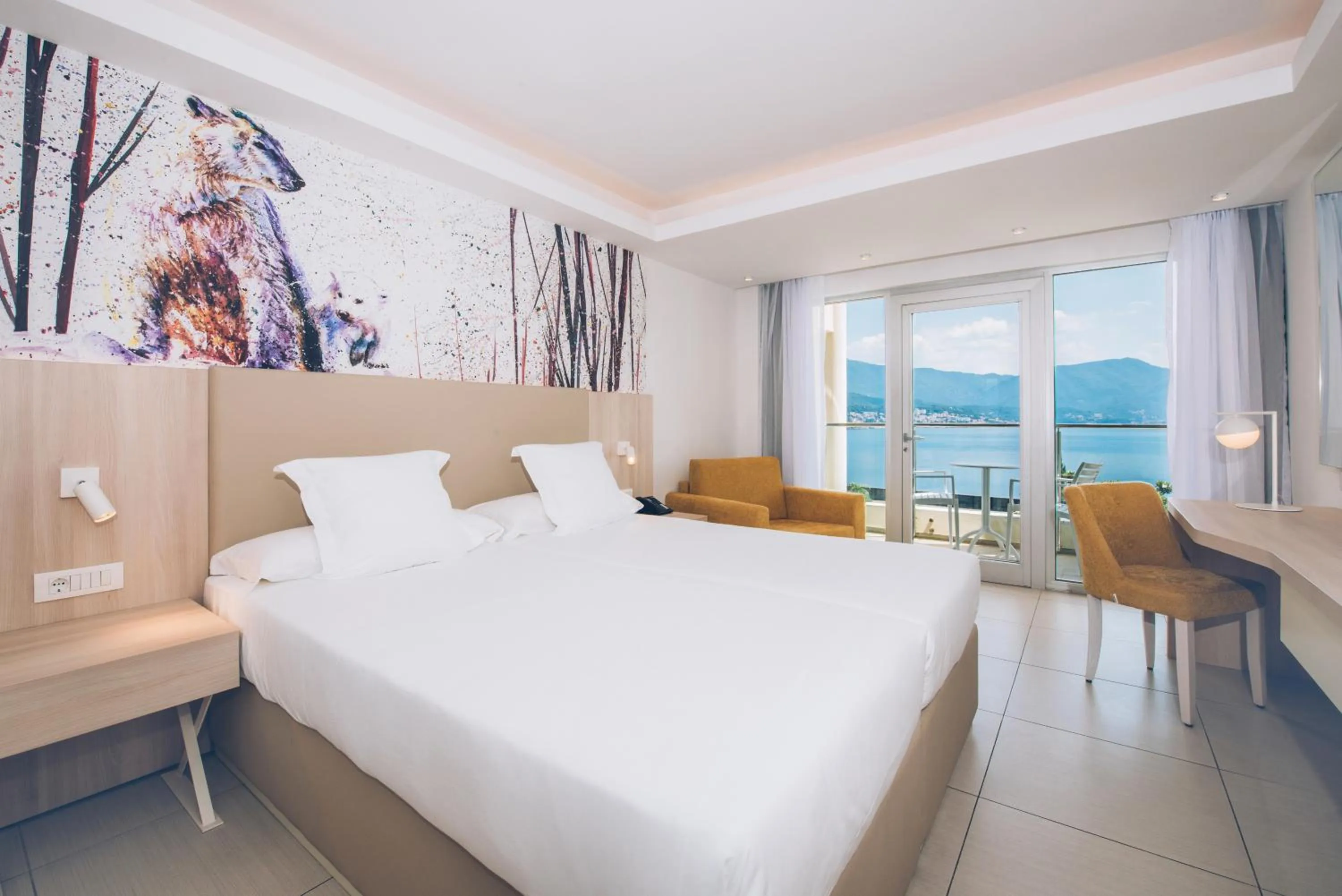 Bedroom, Bed in Iberostar Waves Herceg Novi All Inclusive