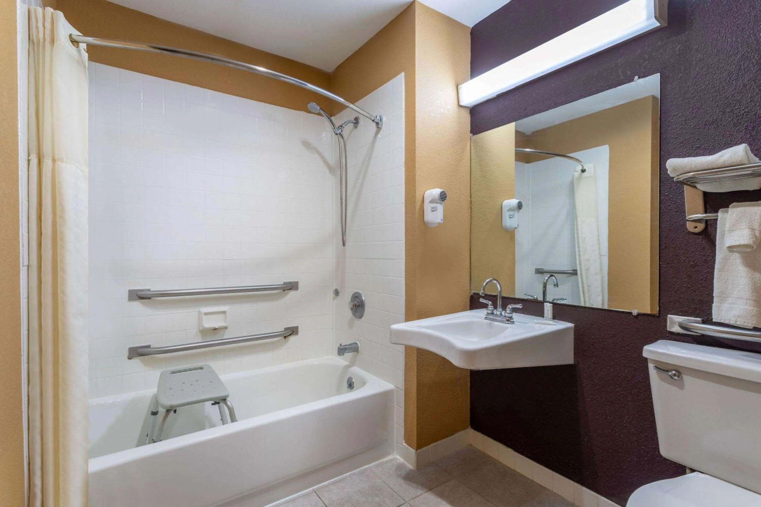 Bathroom in Days Inn by Wyndham Anderson IN