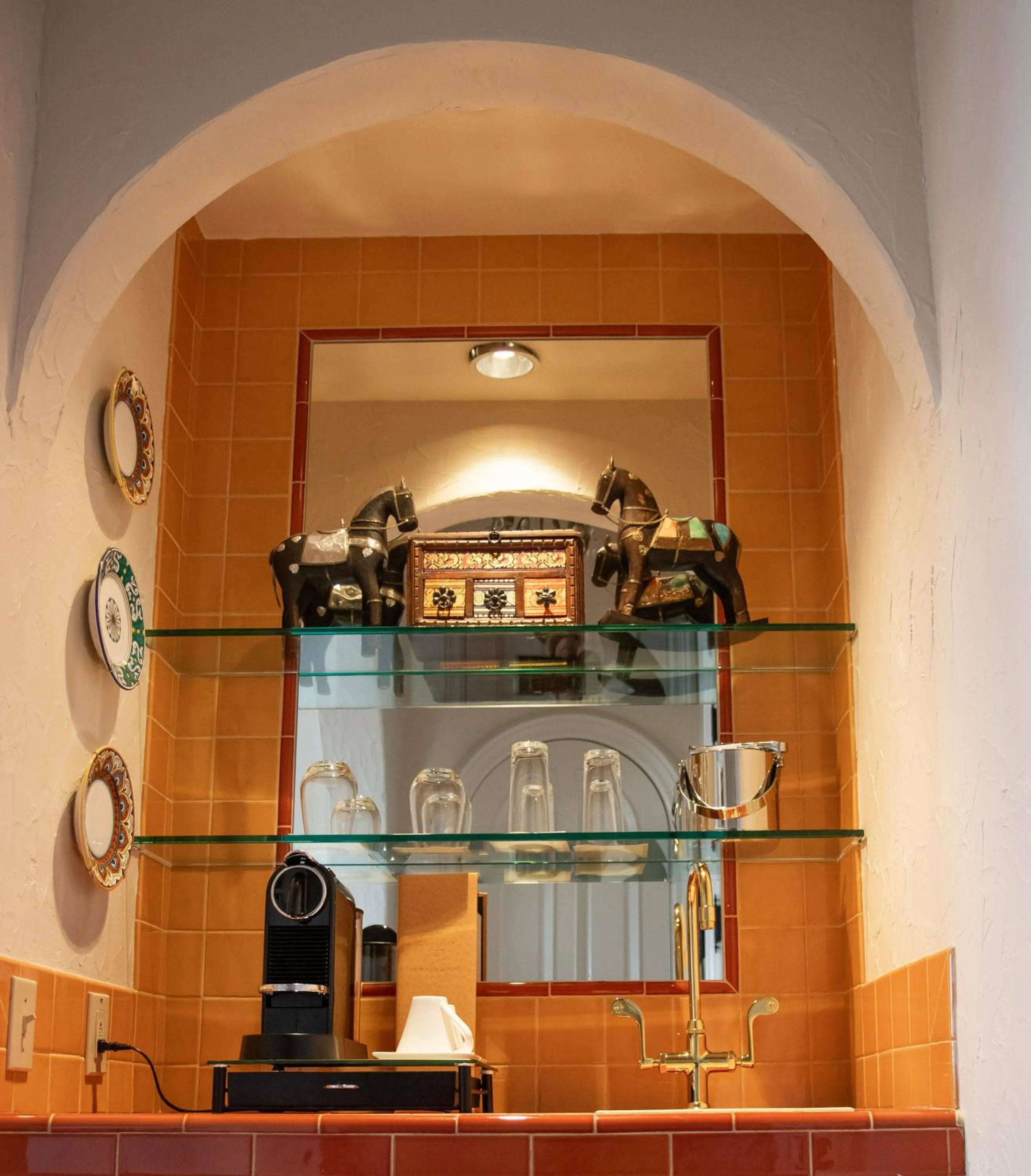 Decorative detail in The Chanler at Cliff Walk