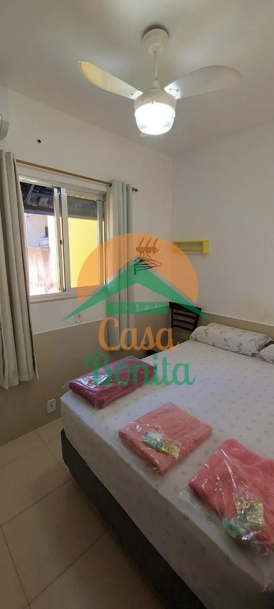 Inner courtyard view, Bed in Hotel Casa Bonita