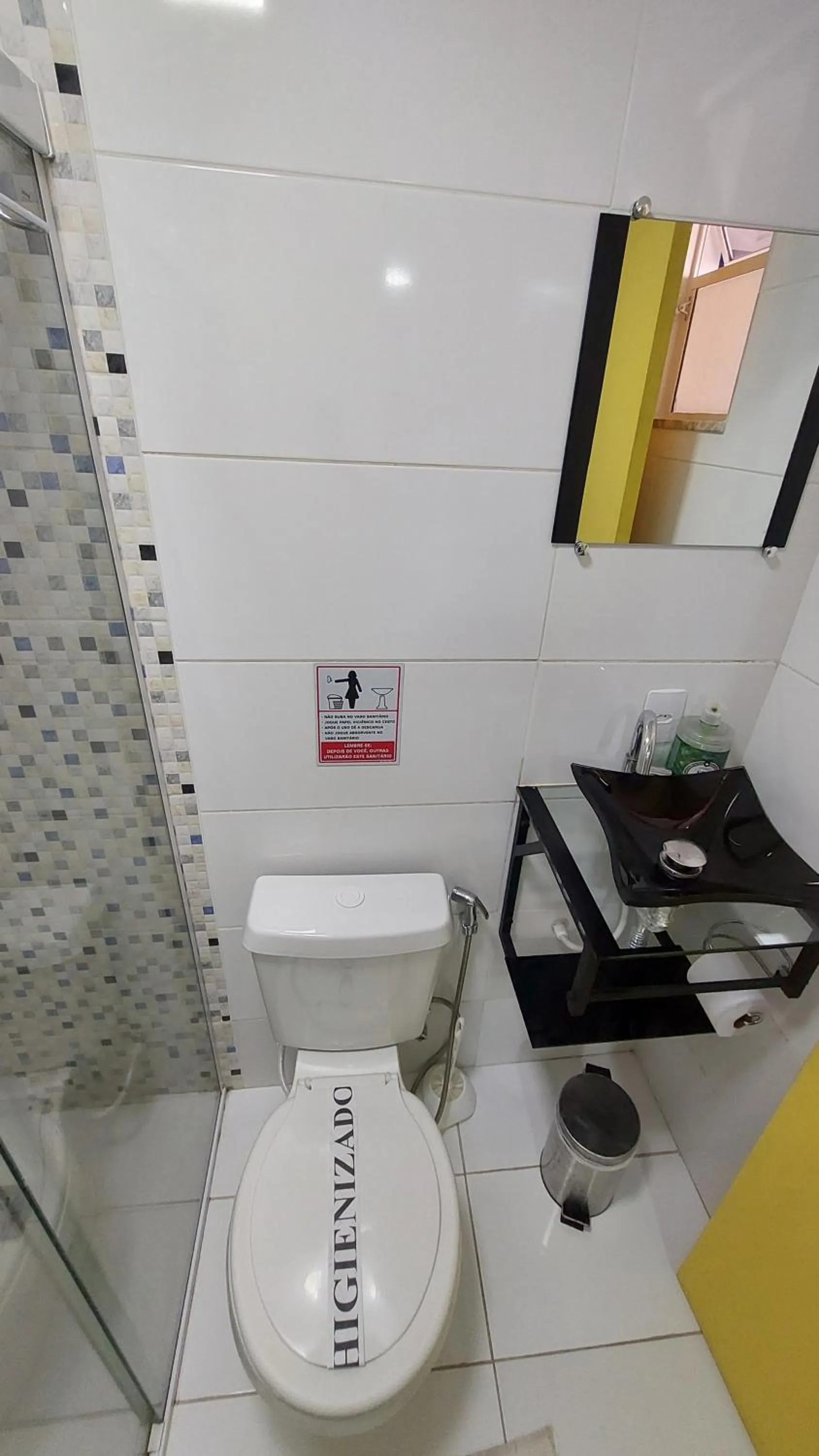 Toilet in Hotel Casa Bonita