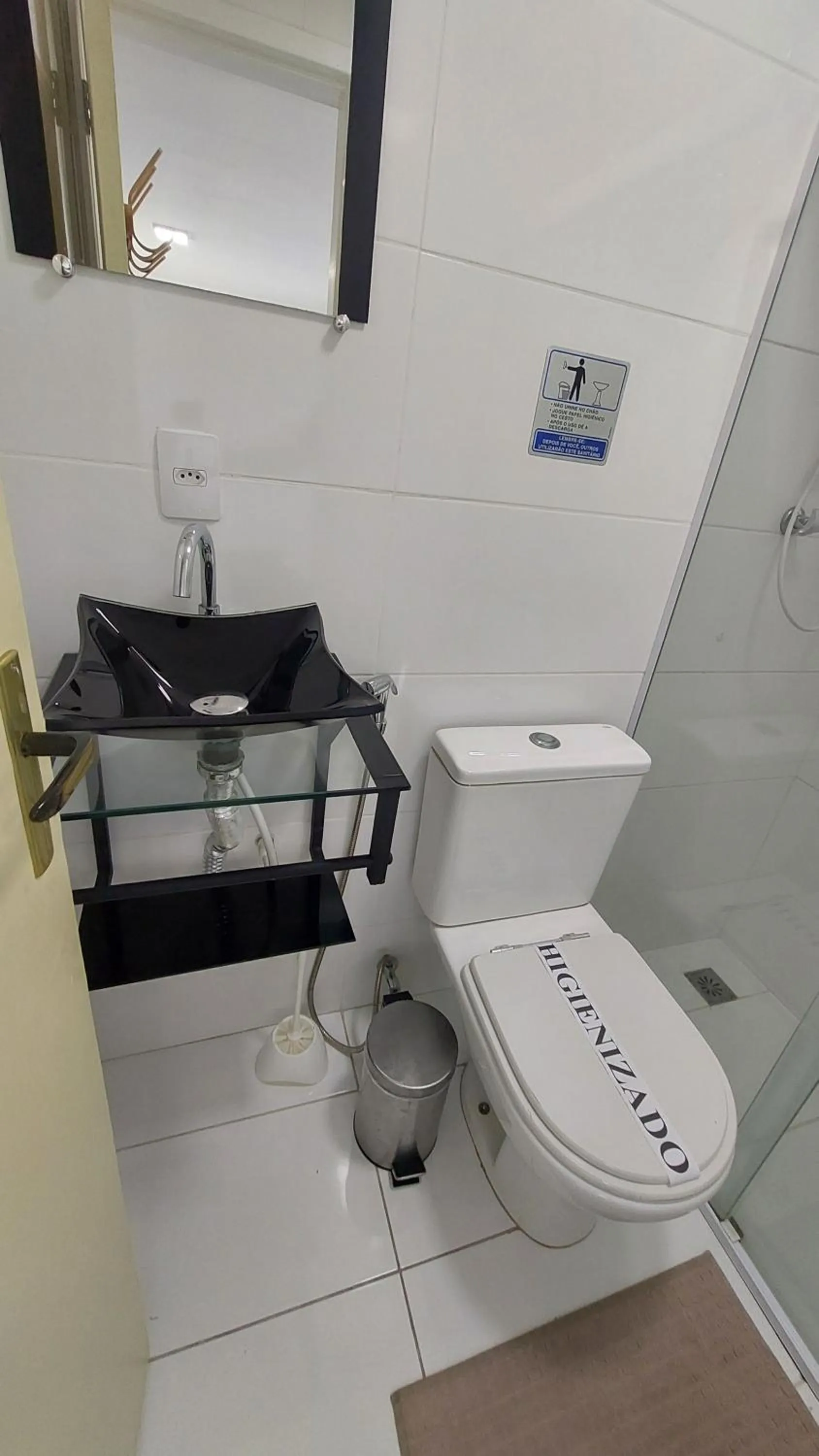 Toilet in Hotel Casa Bonita