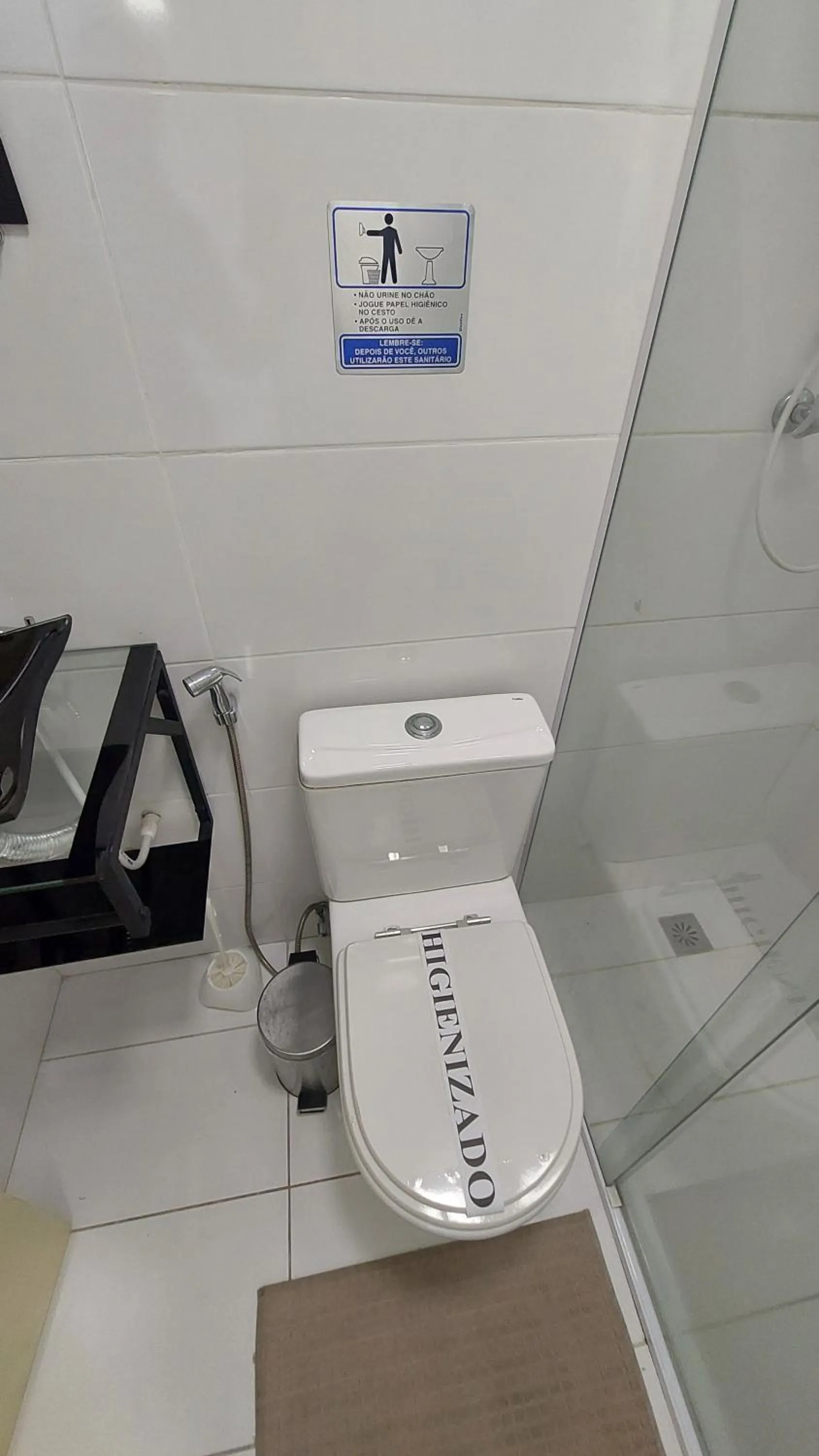 Toilet in Hotel Casa Bonita