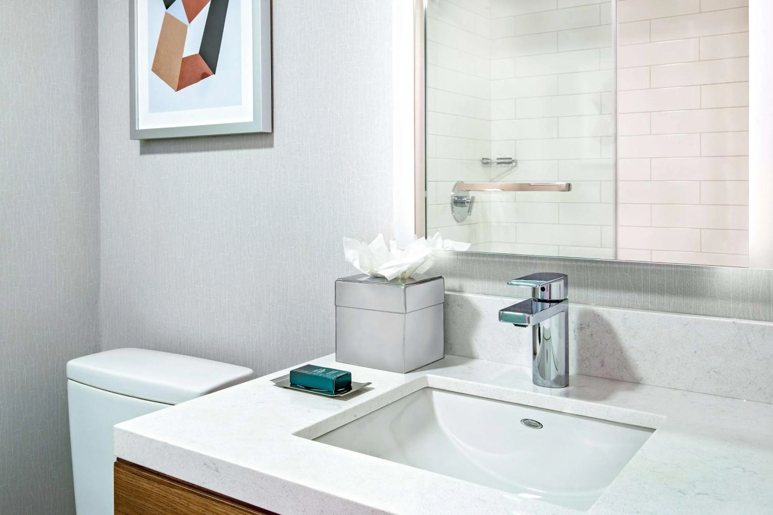 Bathroom in DoubleTree by Hilton Boston/Westborough