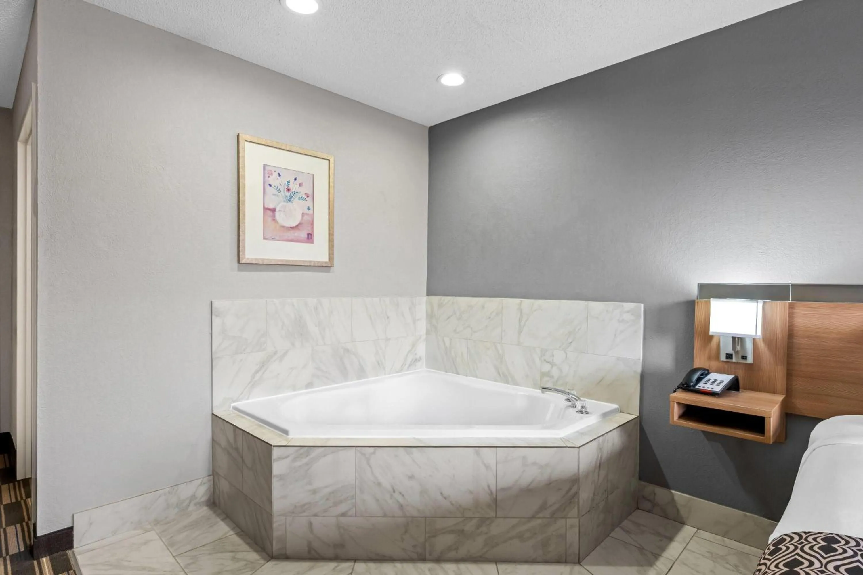 Bath, Bed in Microtel Inn & Suites by Wyndham Statesville