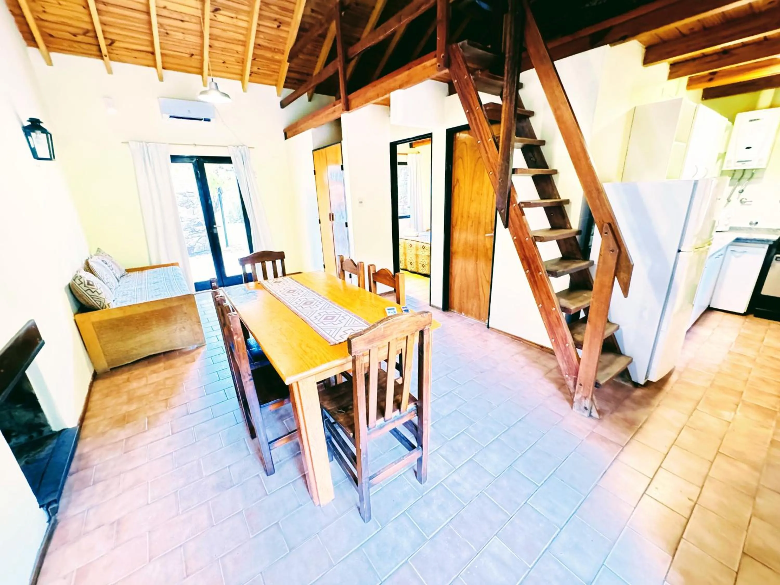 Kitchen or kitchenette in Hotel Valle Grande