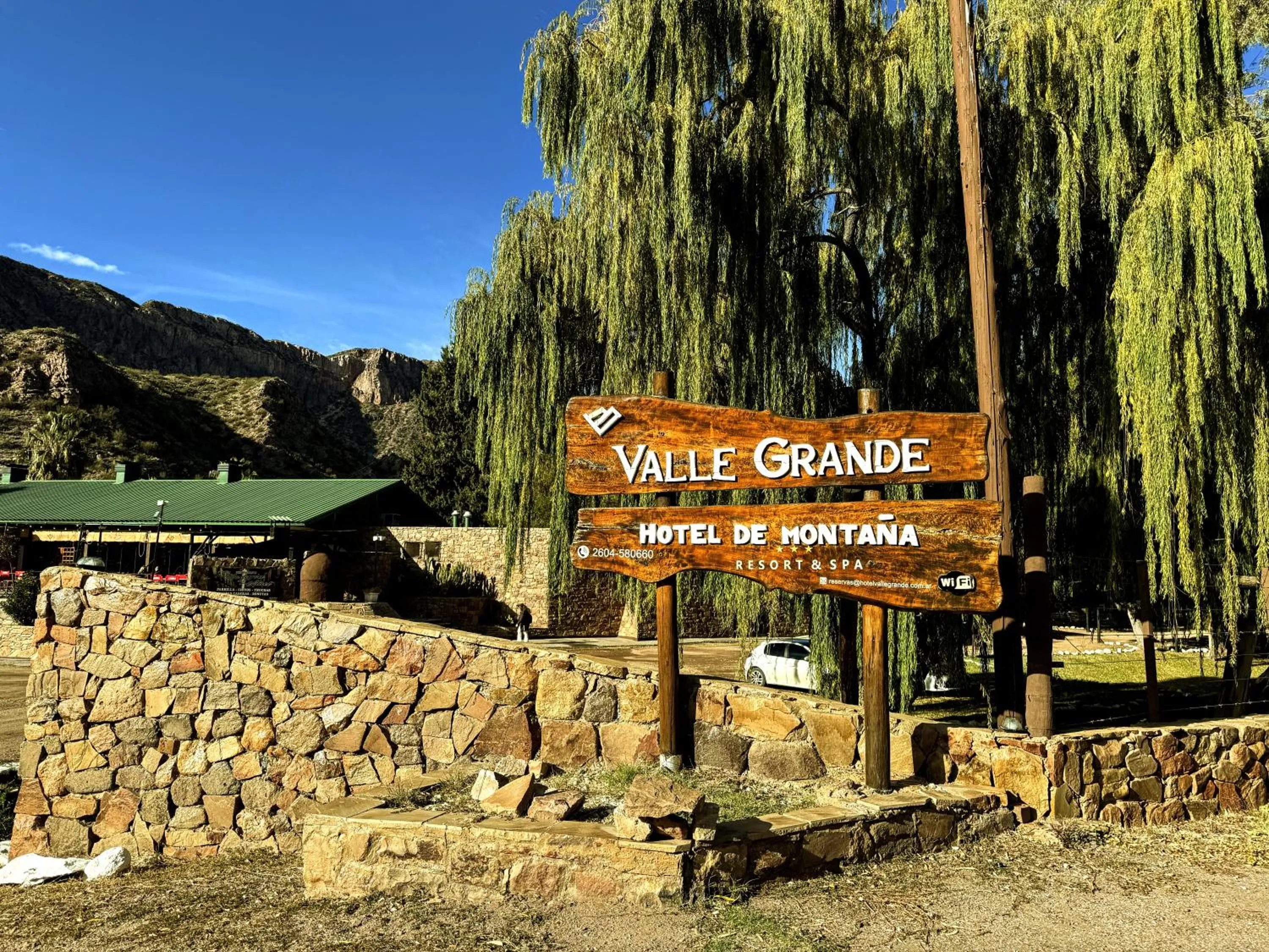 Property logo or sign in Hotel Valle Grande