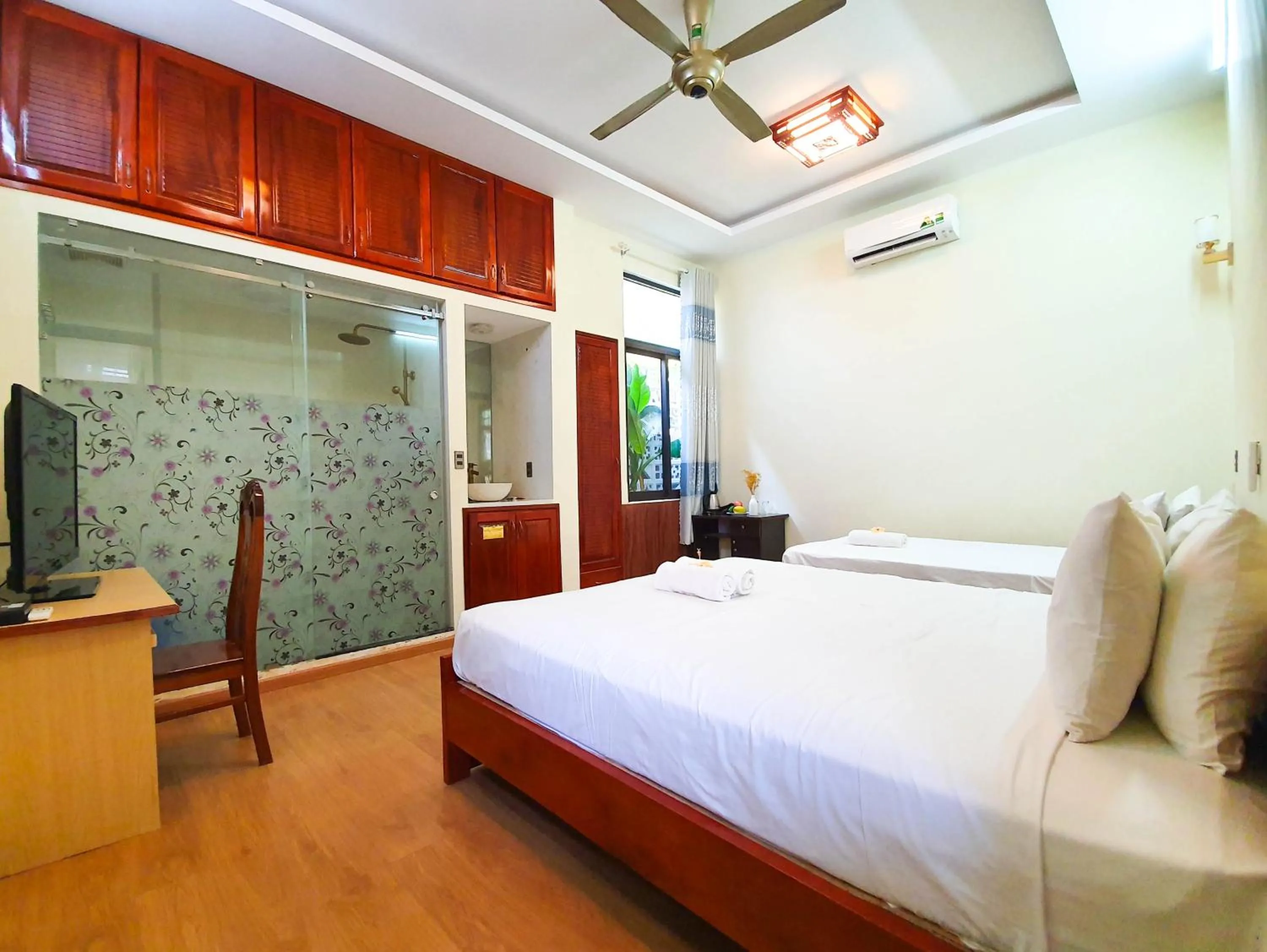 Bed in Anh Family Homestay