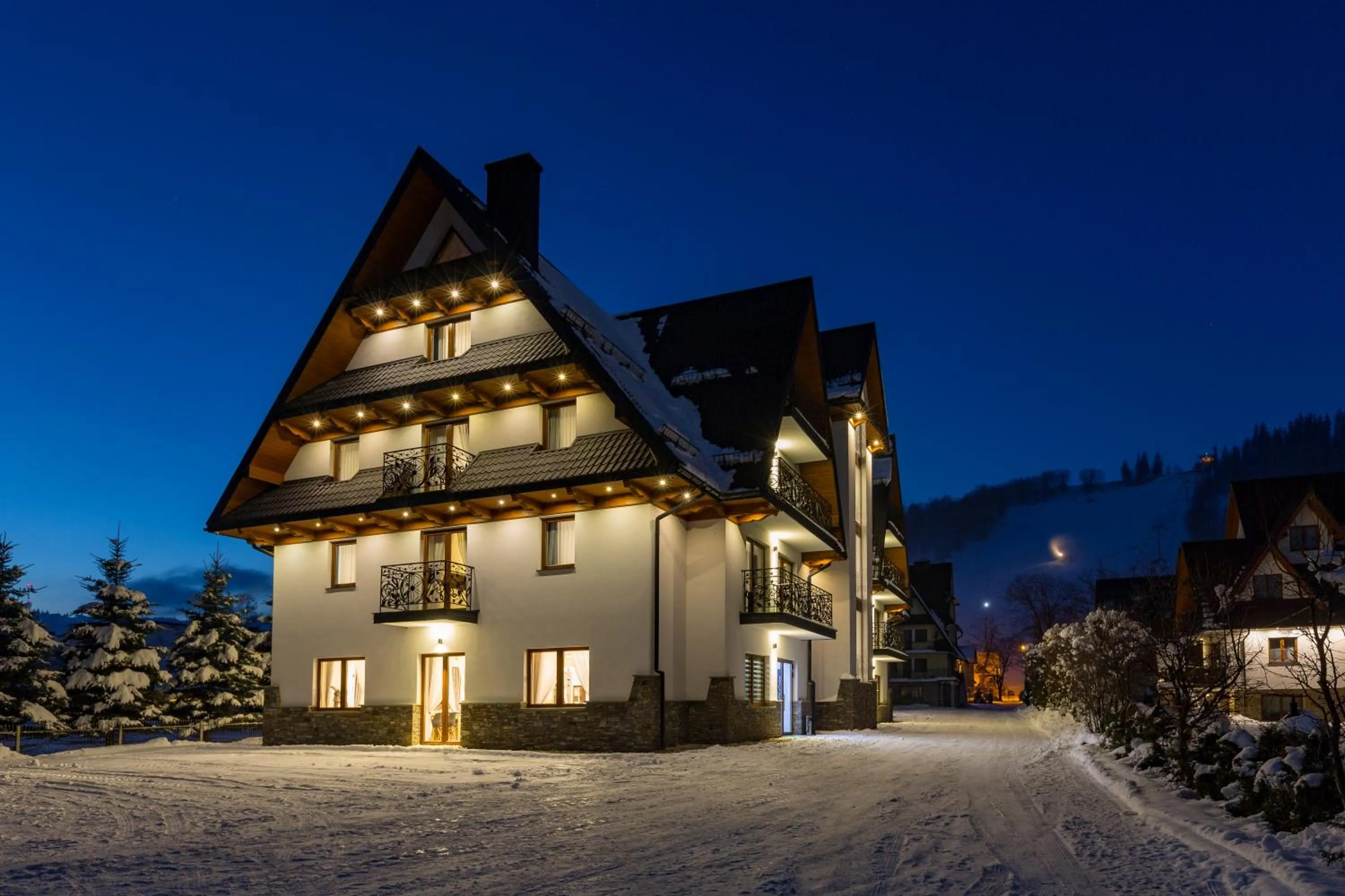 Facade/entrance in Willa Stachoń