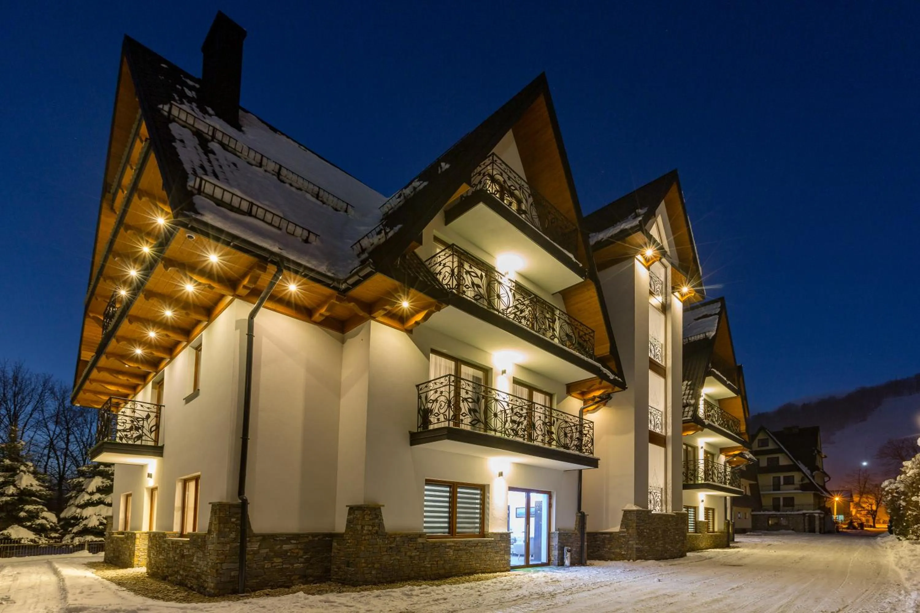 On site in Willa Stachoń