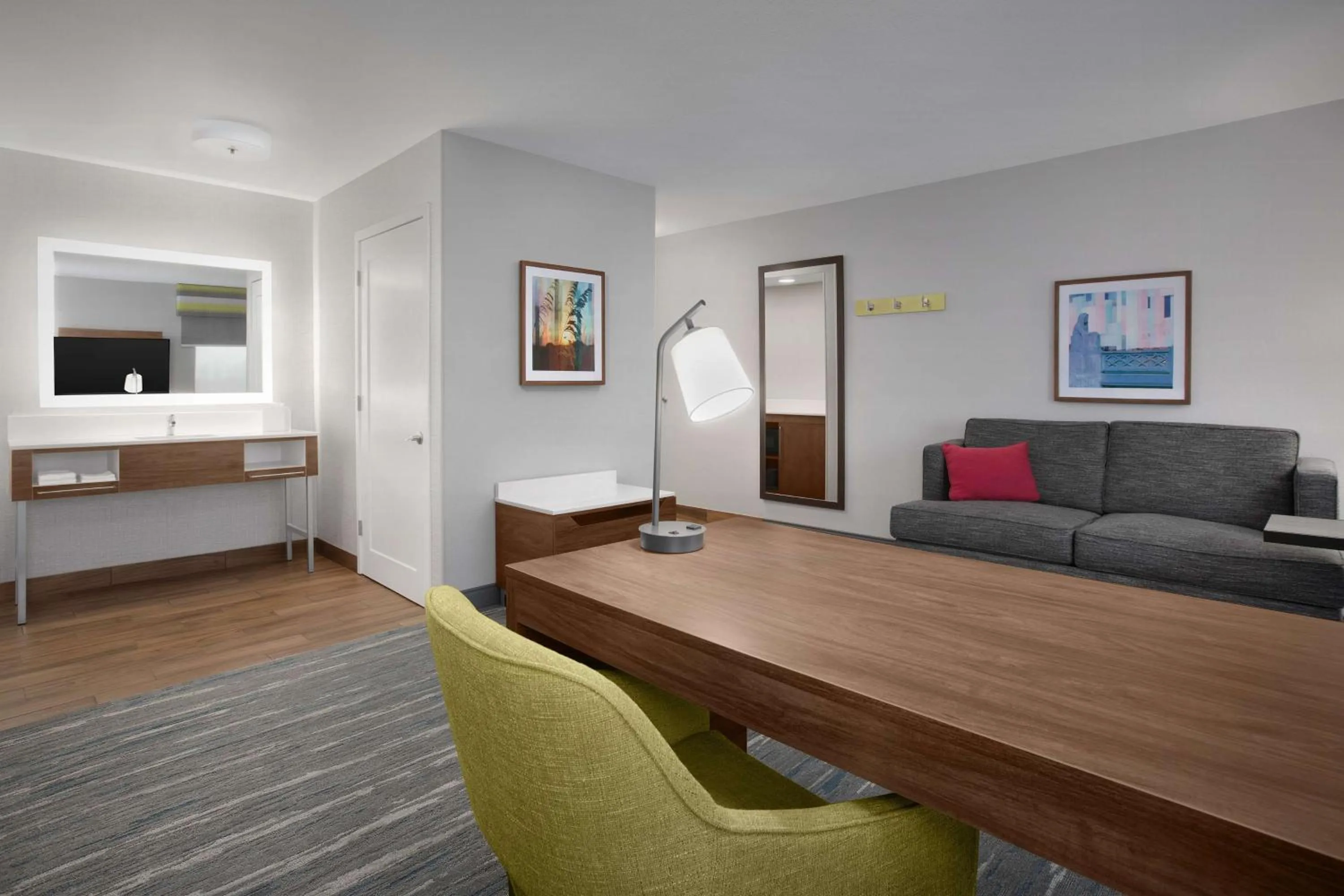 Bedroom in Hampton Inn Yorkville