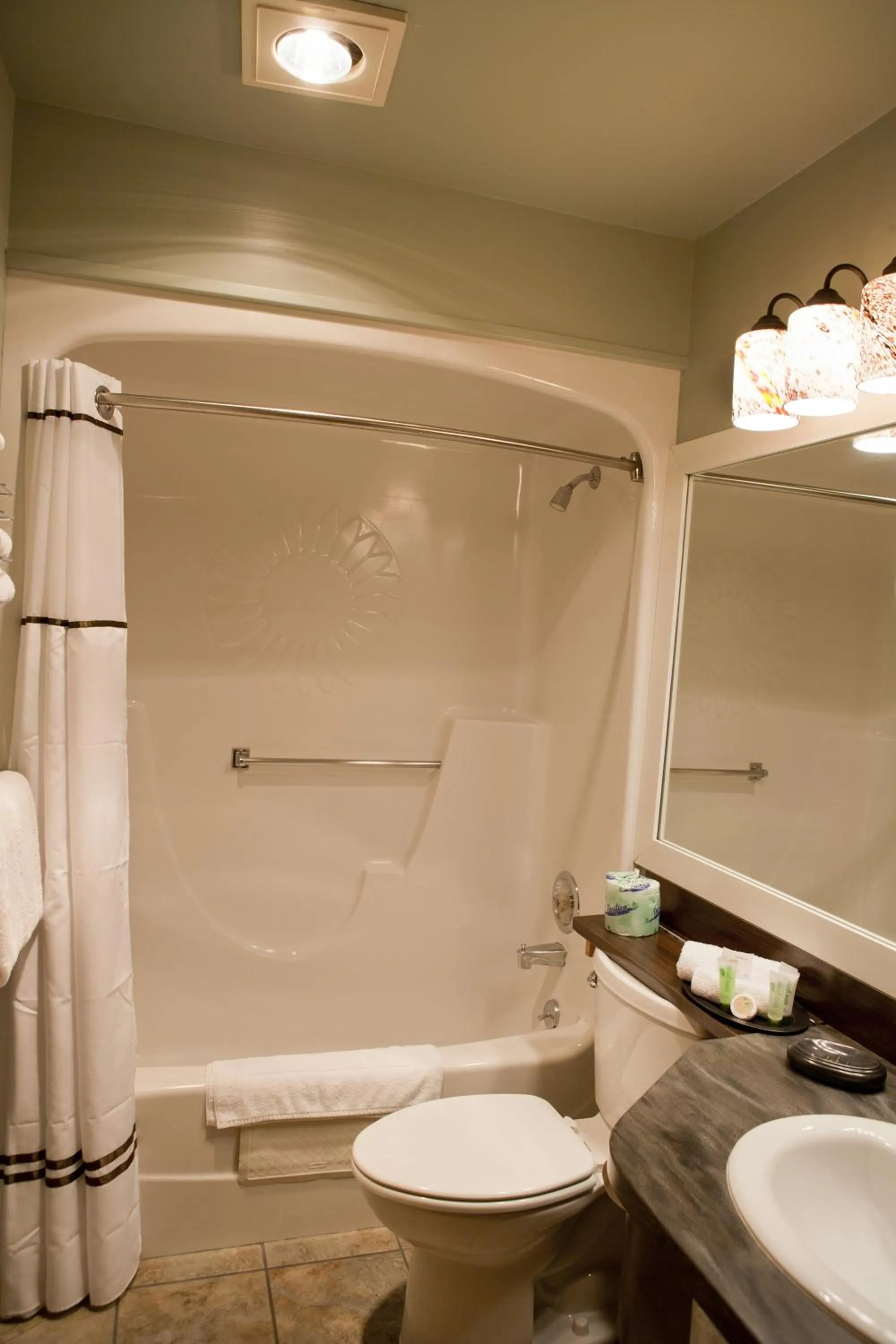 Bathroom in Dude Rancher Lodge