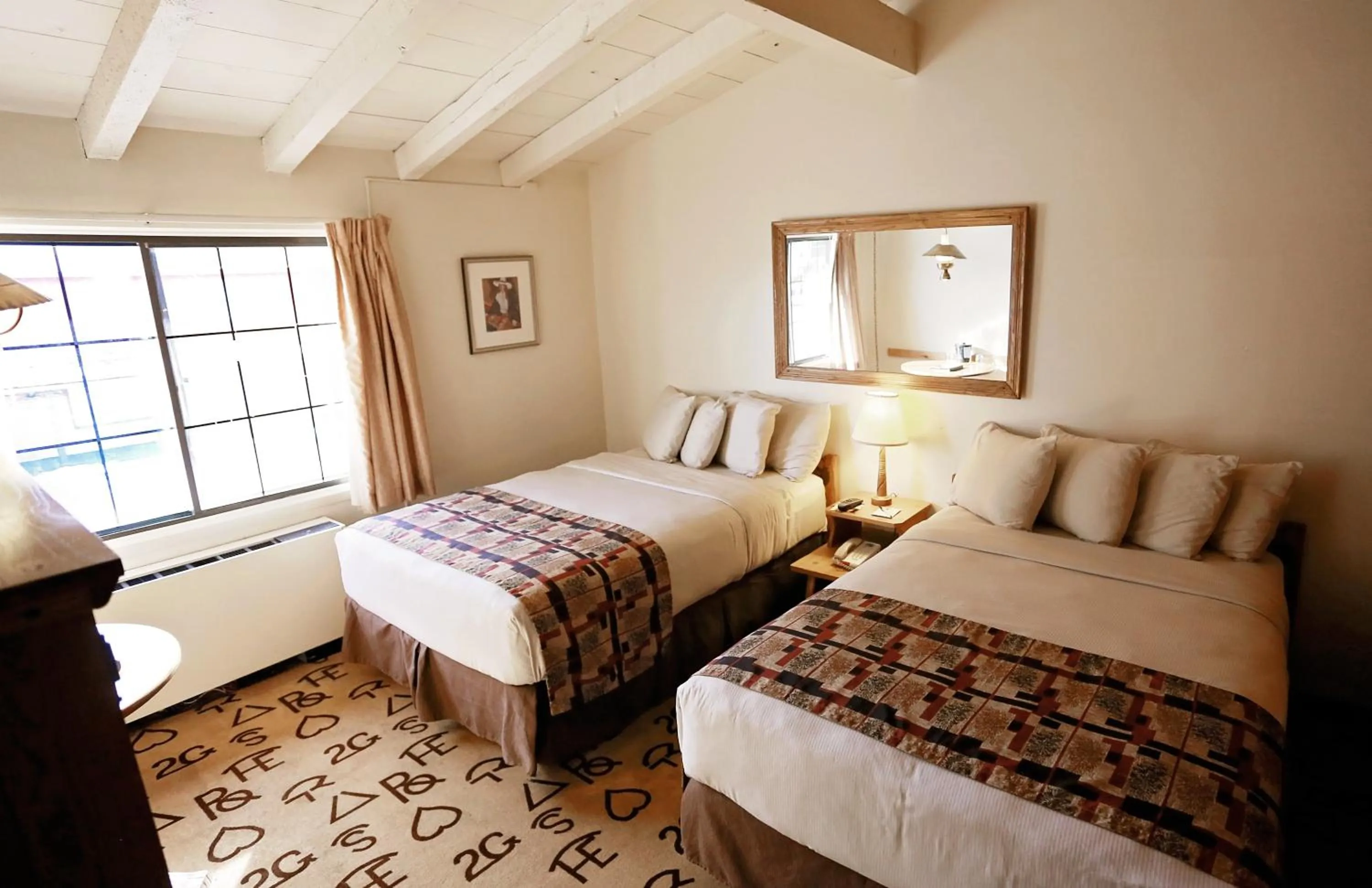 Bedroom, Bed in Dude Rancher Lodge