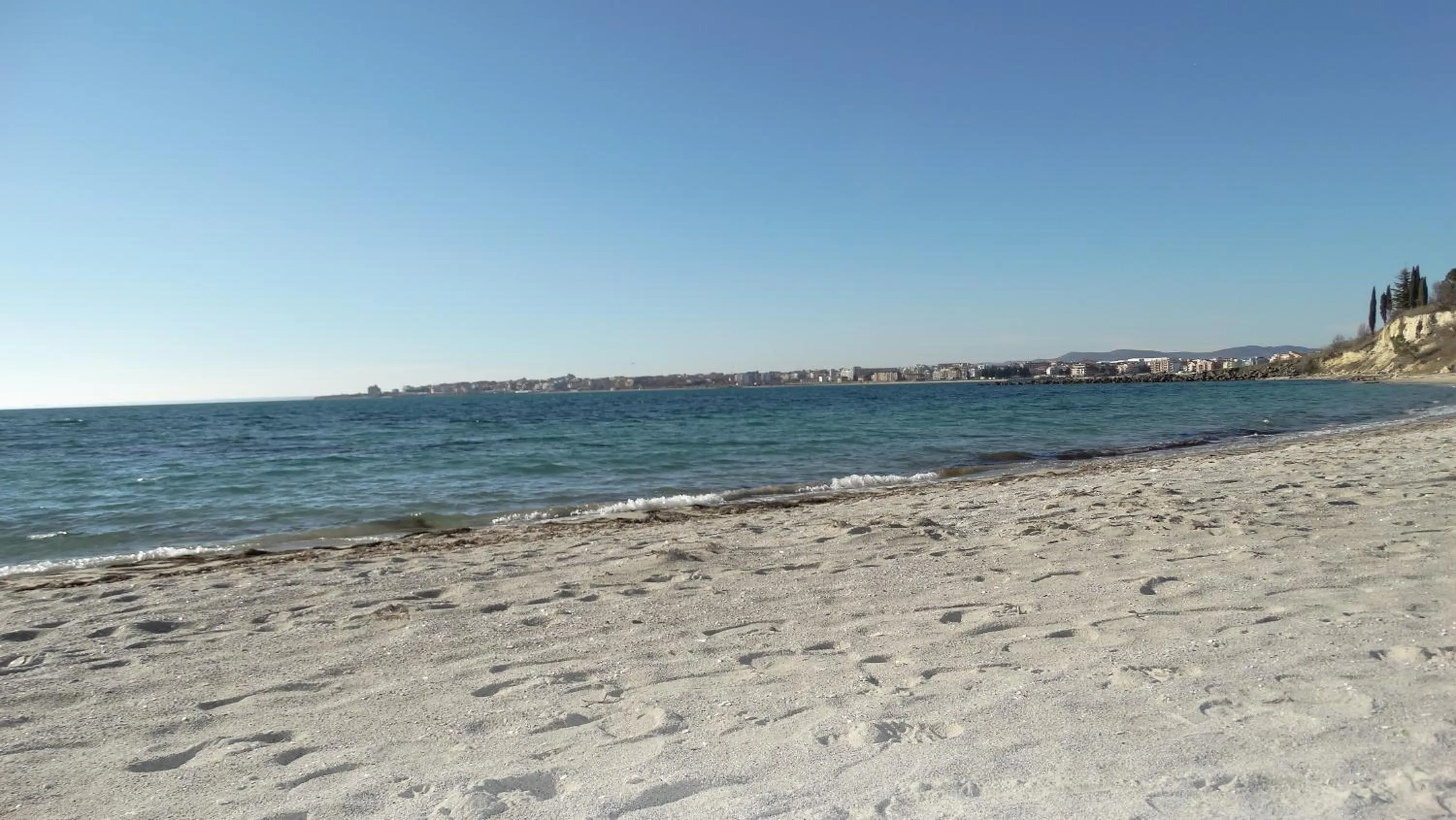 Beach in Akrotiria Beach Apart Complex