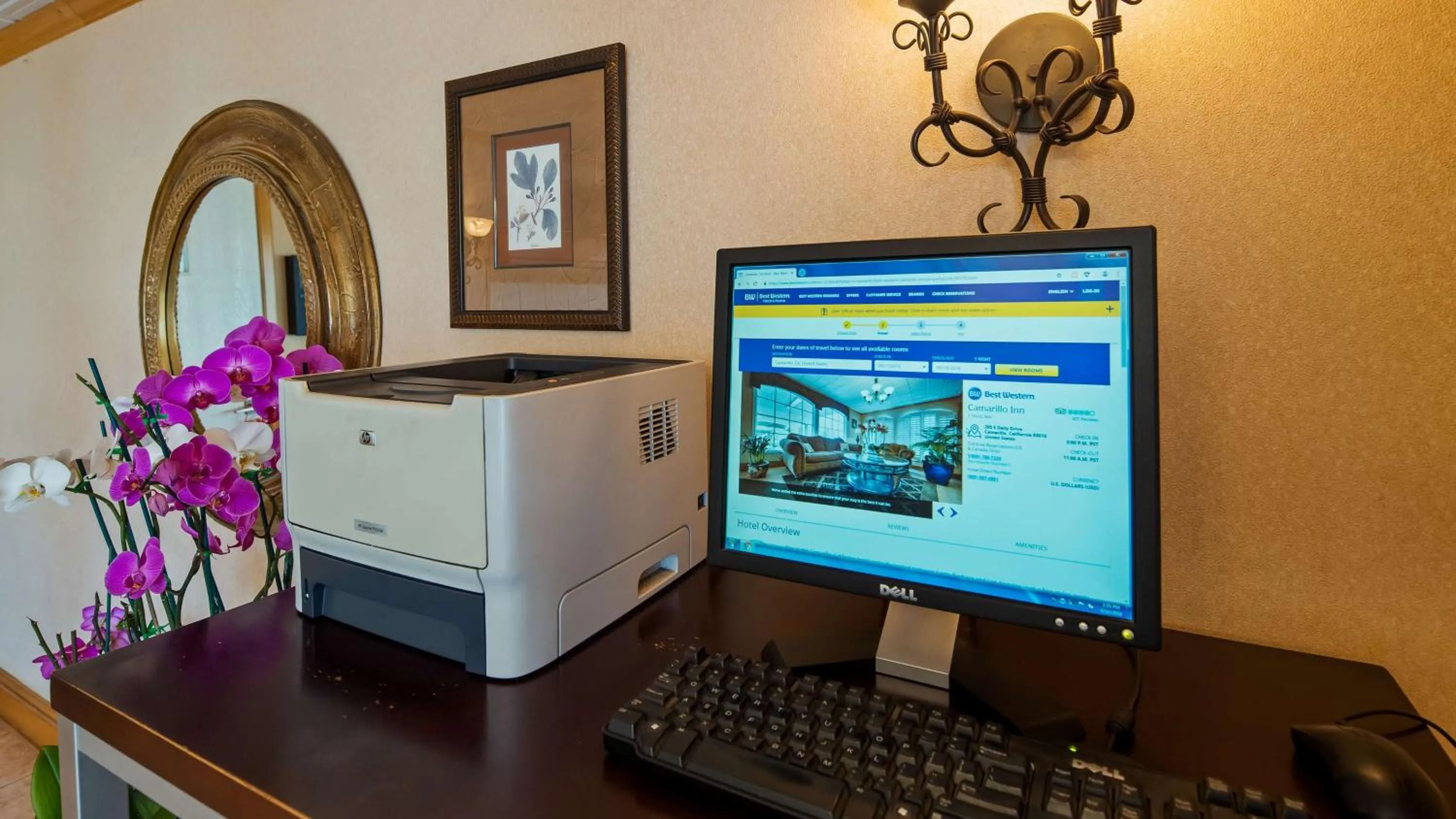 On site in SureStay Hotel by Best Western Camarillo