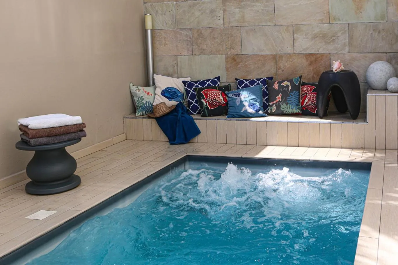 Swimming pool in Alyzes Diamant