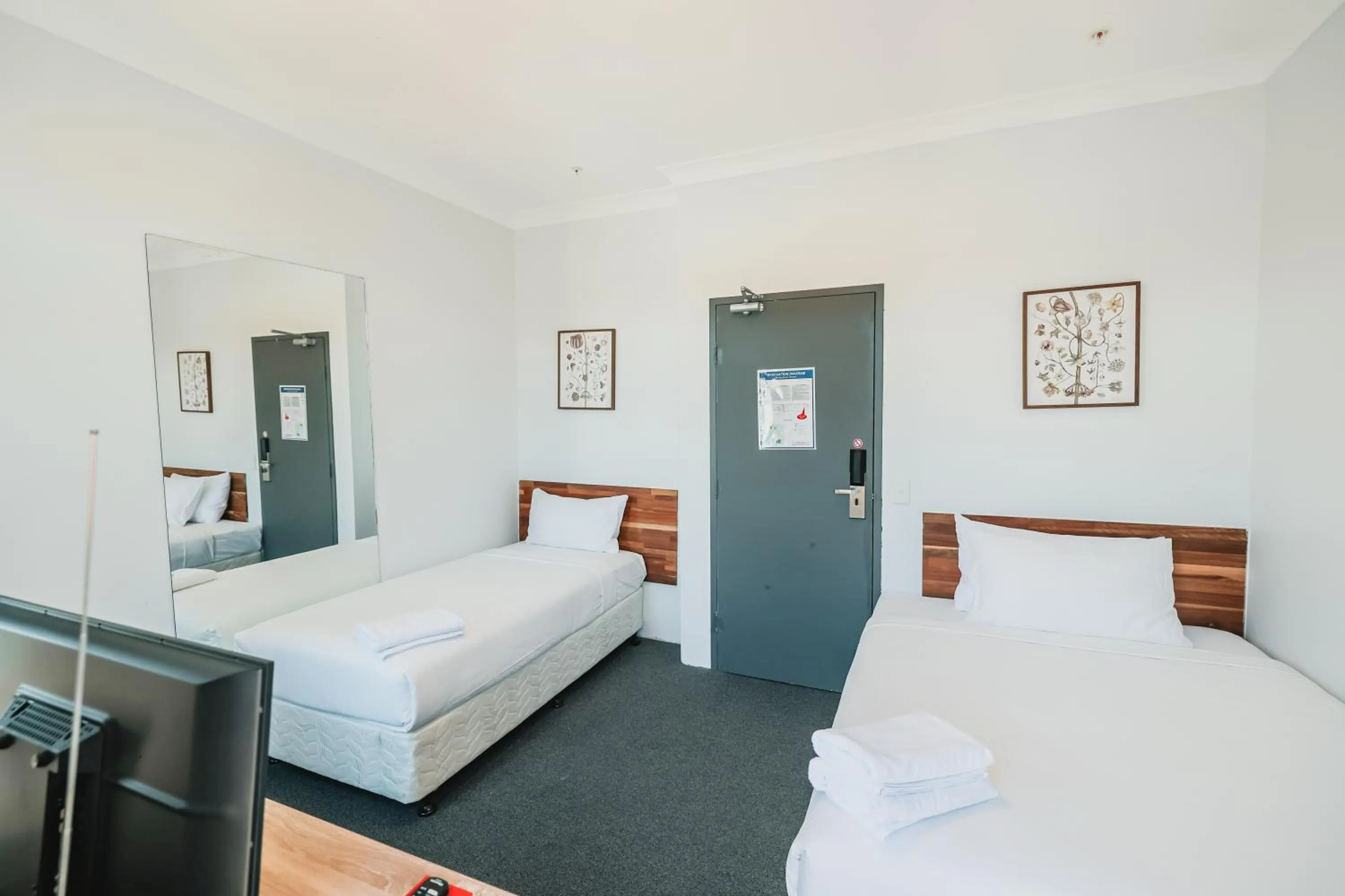 Bedroom, Bed in Newtown Cozy Stays