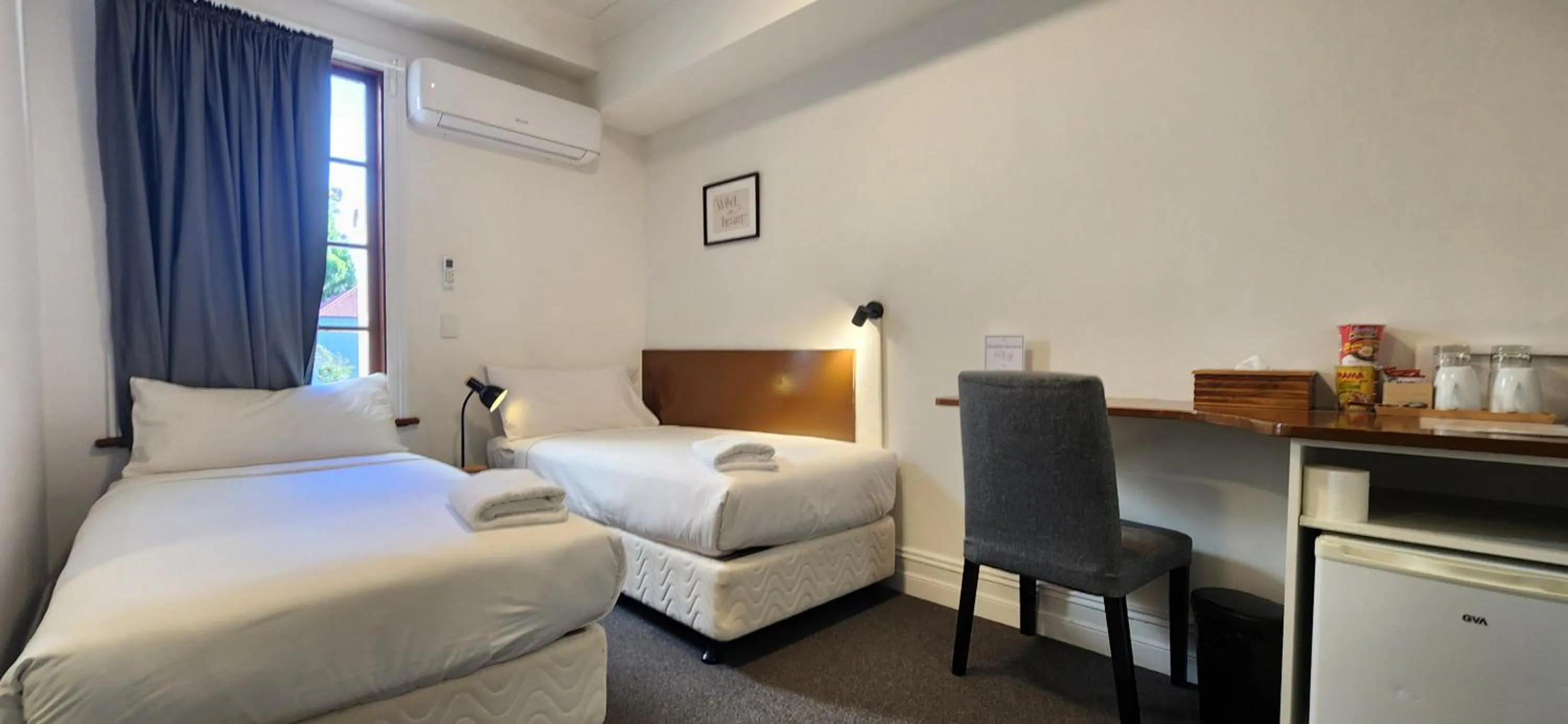 Bedroom, Bed in Newtown Cozy Stays