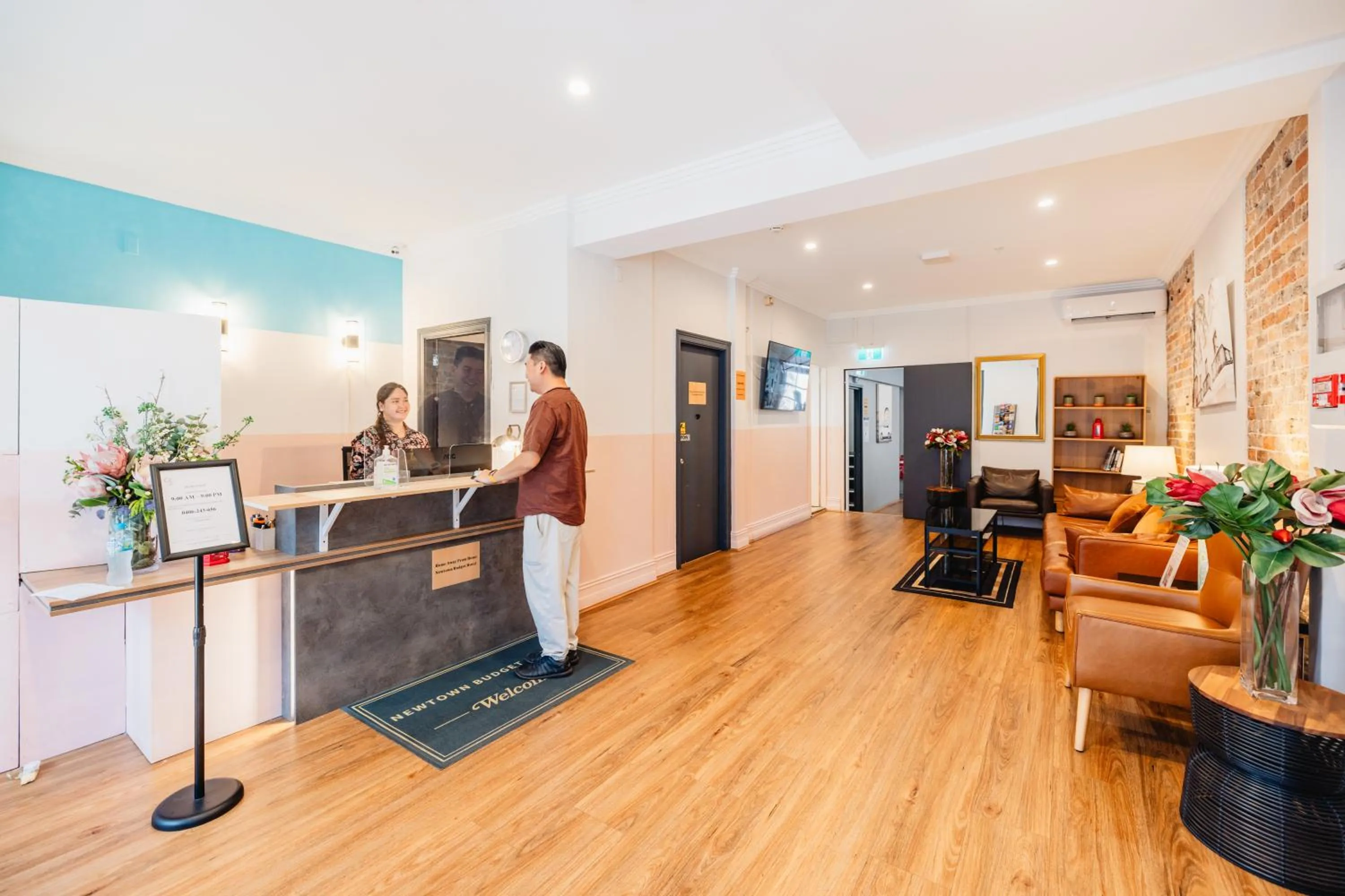 Lobby or reception in Newtown Cozy Stays