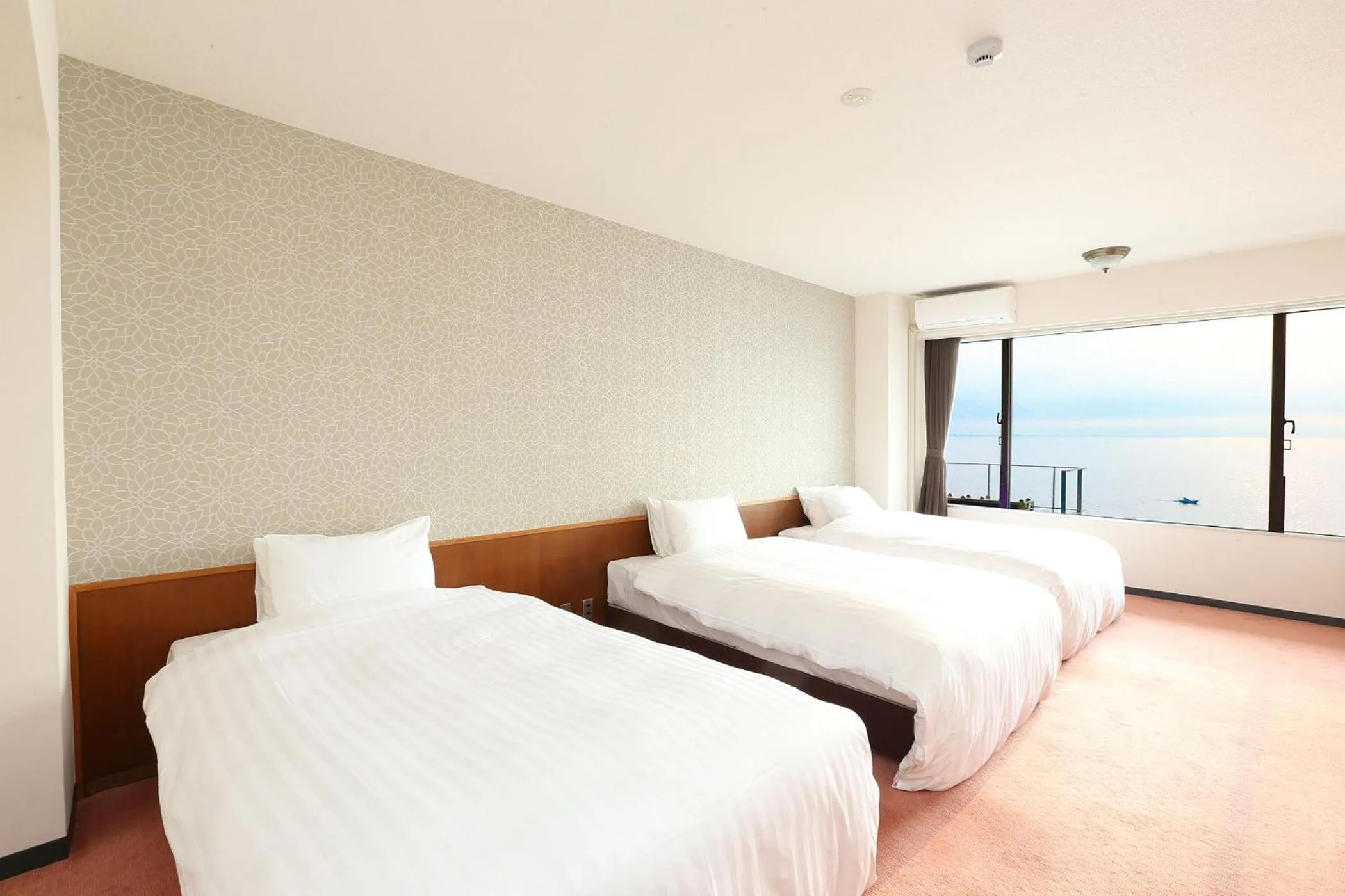 Bed in Ooedo Onsen Monogatari Beppu Seifu