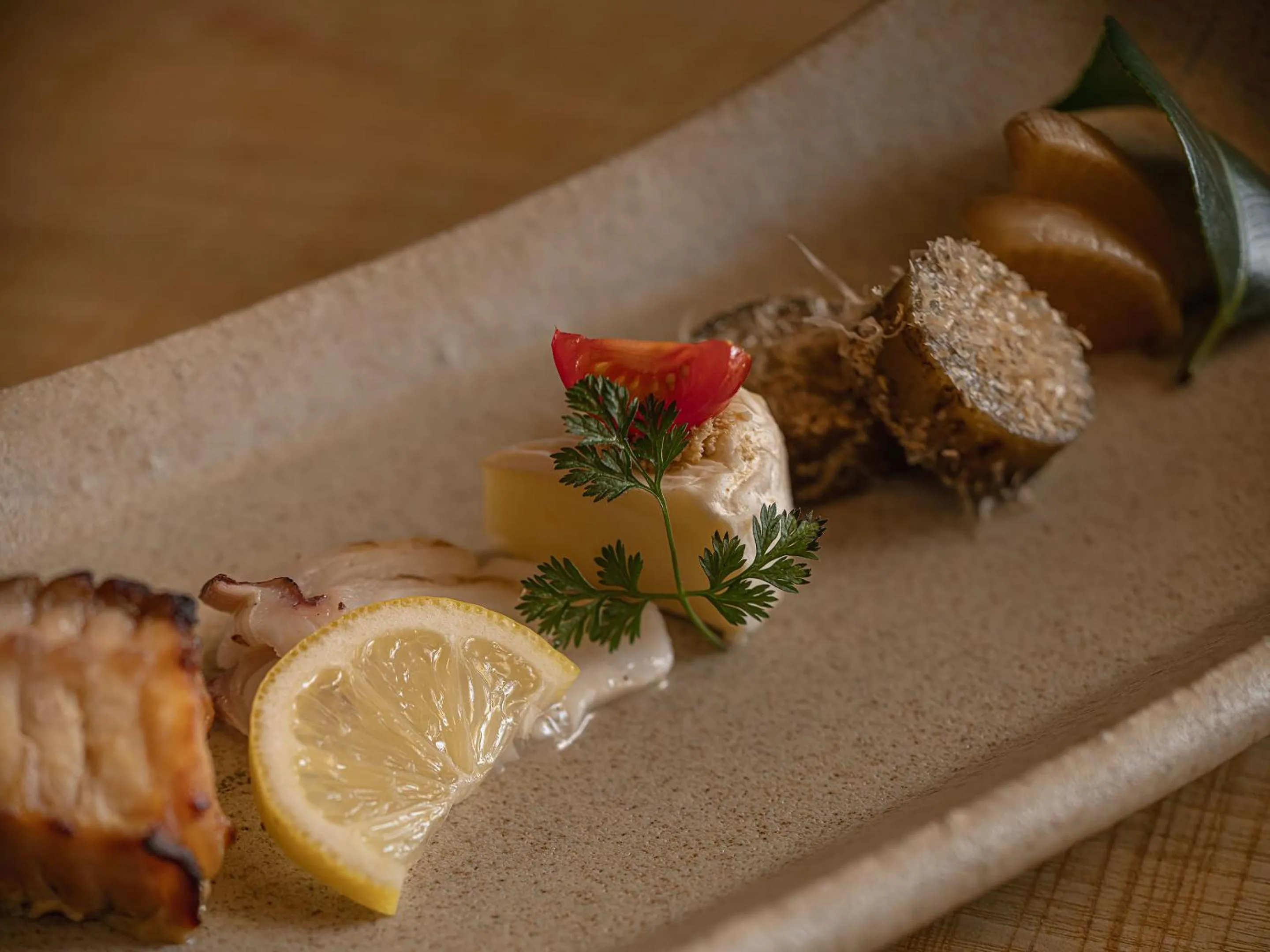 Food close-up in OTARU RETREAT by Onko Chishin