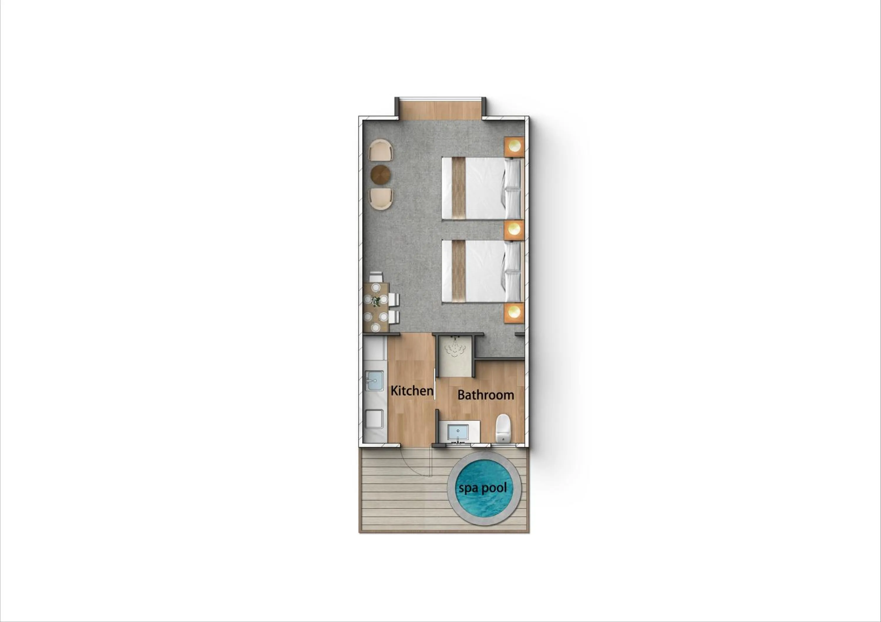 Floor plan in Ashleigh Court Motel