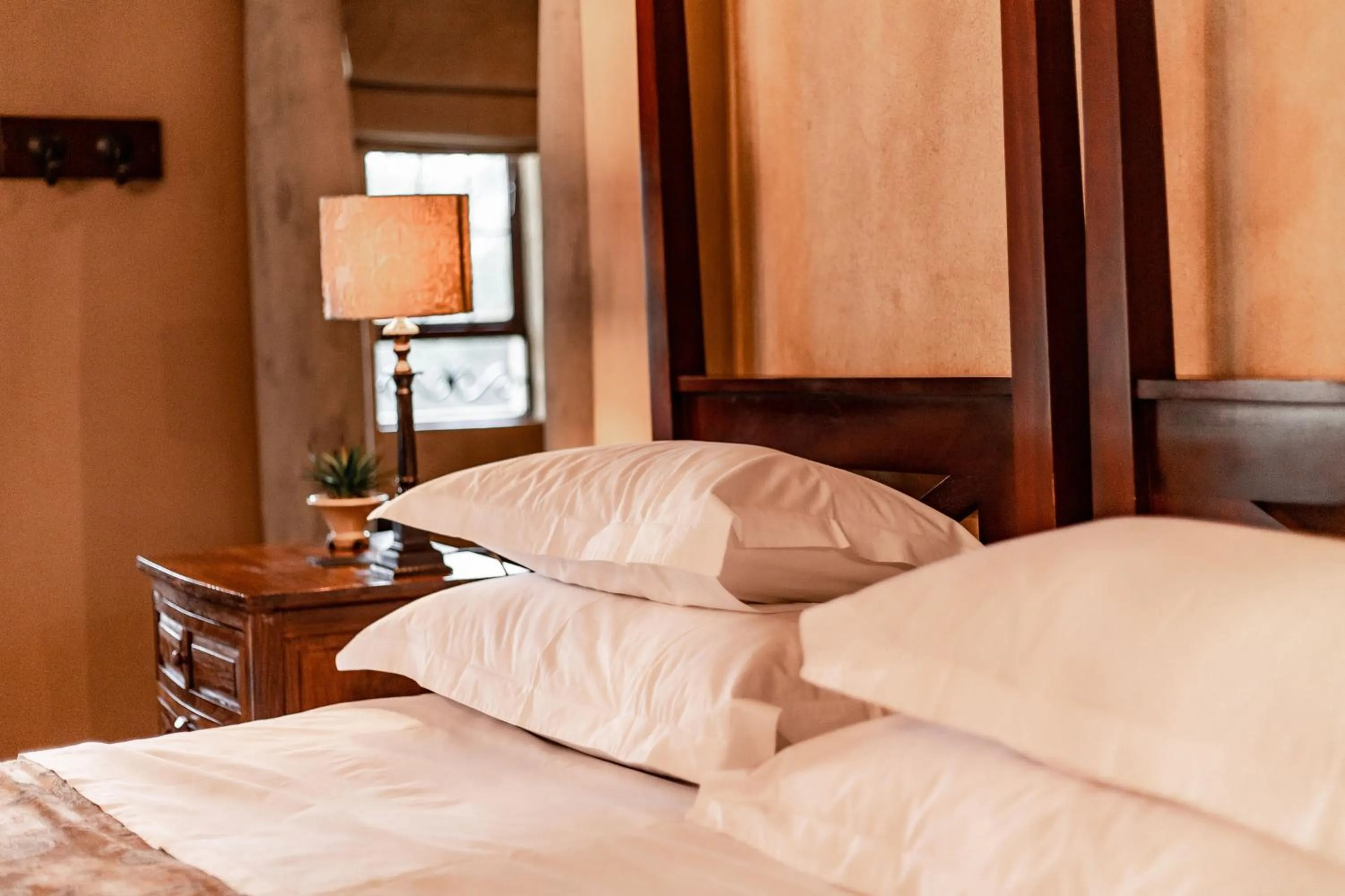 Bed in Dawsons Game Lodge