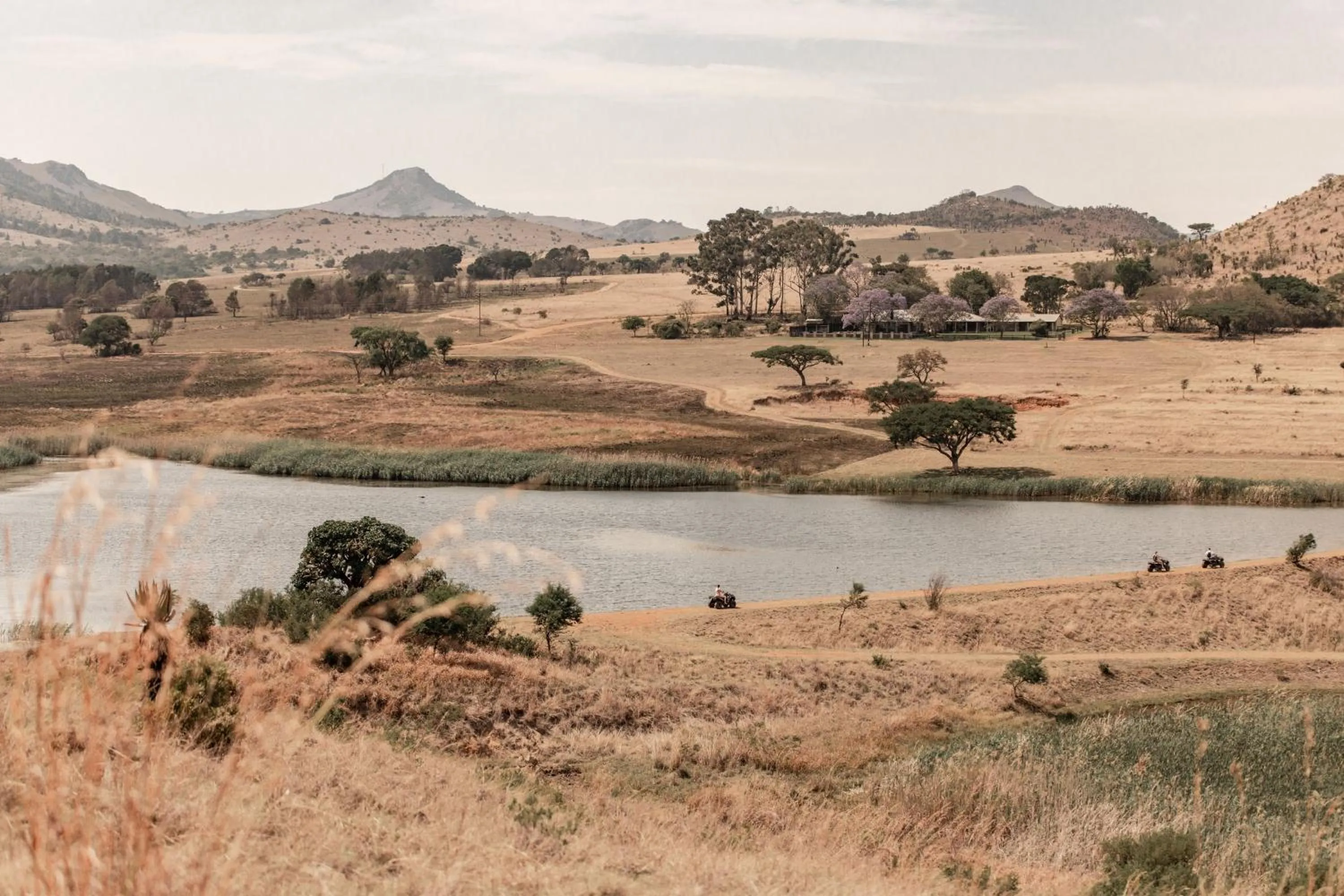 Natural landscape in Dawsons Game Lodge
