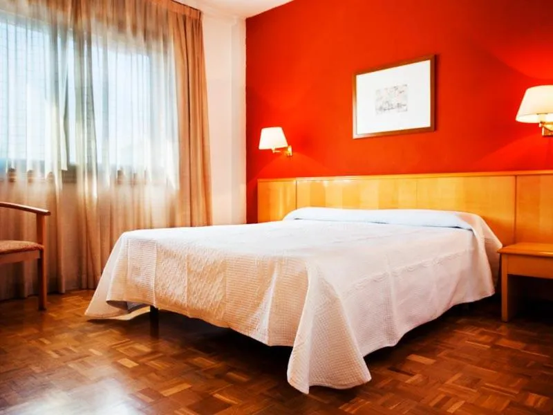 Bed in Hotel Alcarria