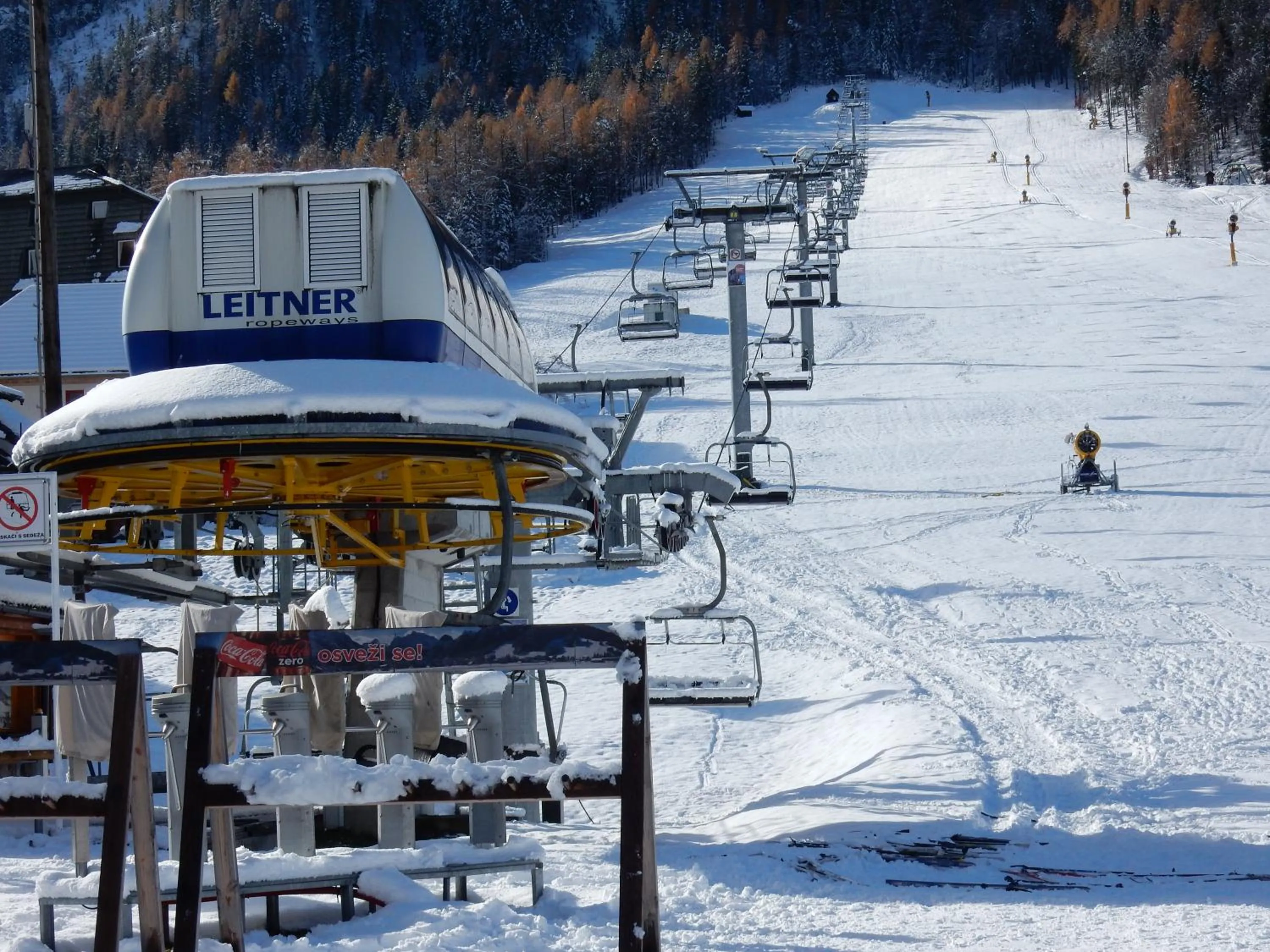 Skiing in Hotel Vandot