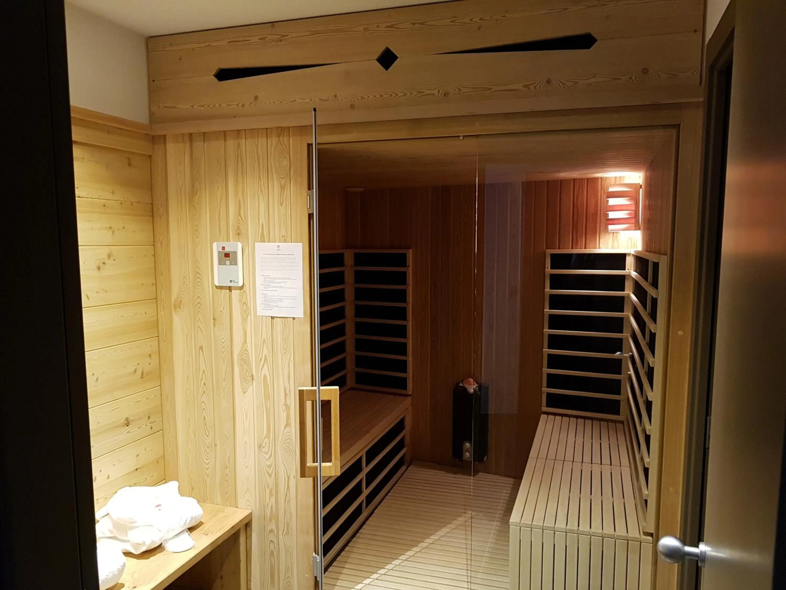 Sauna in Hotel Vandot