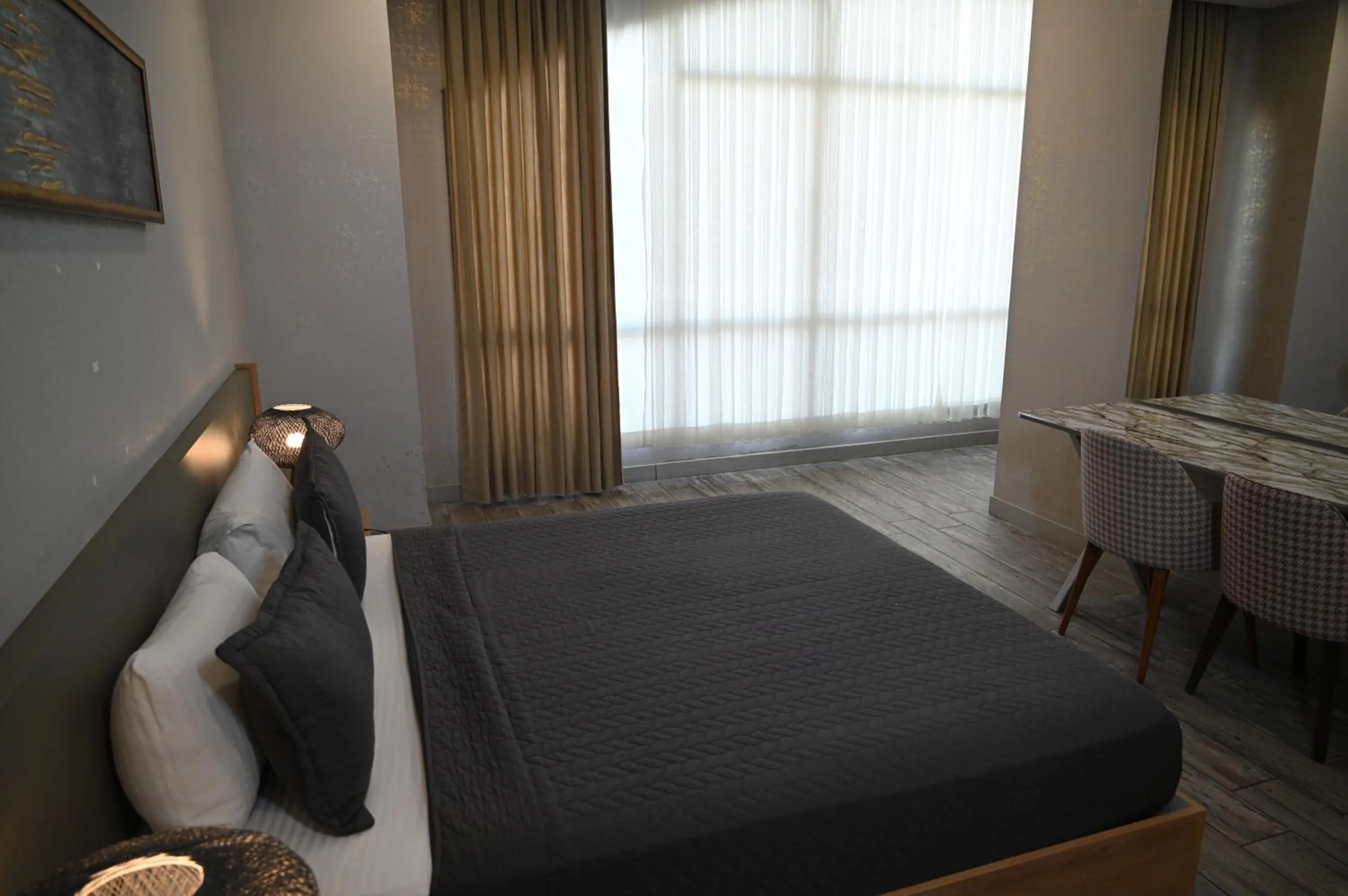Bed in Agora Suites