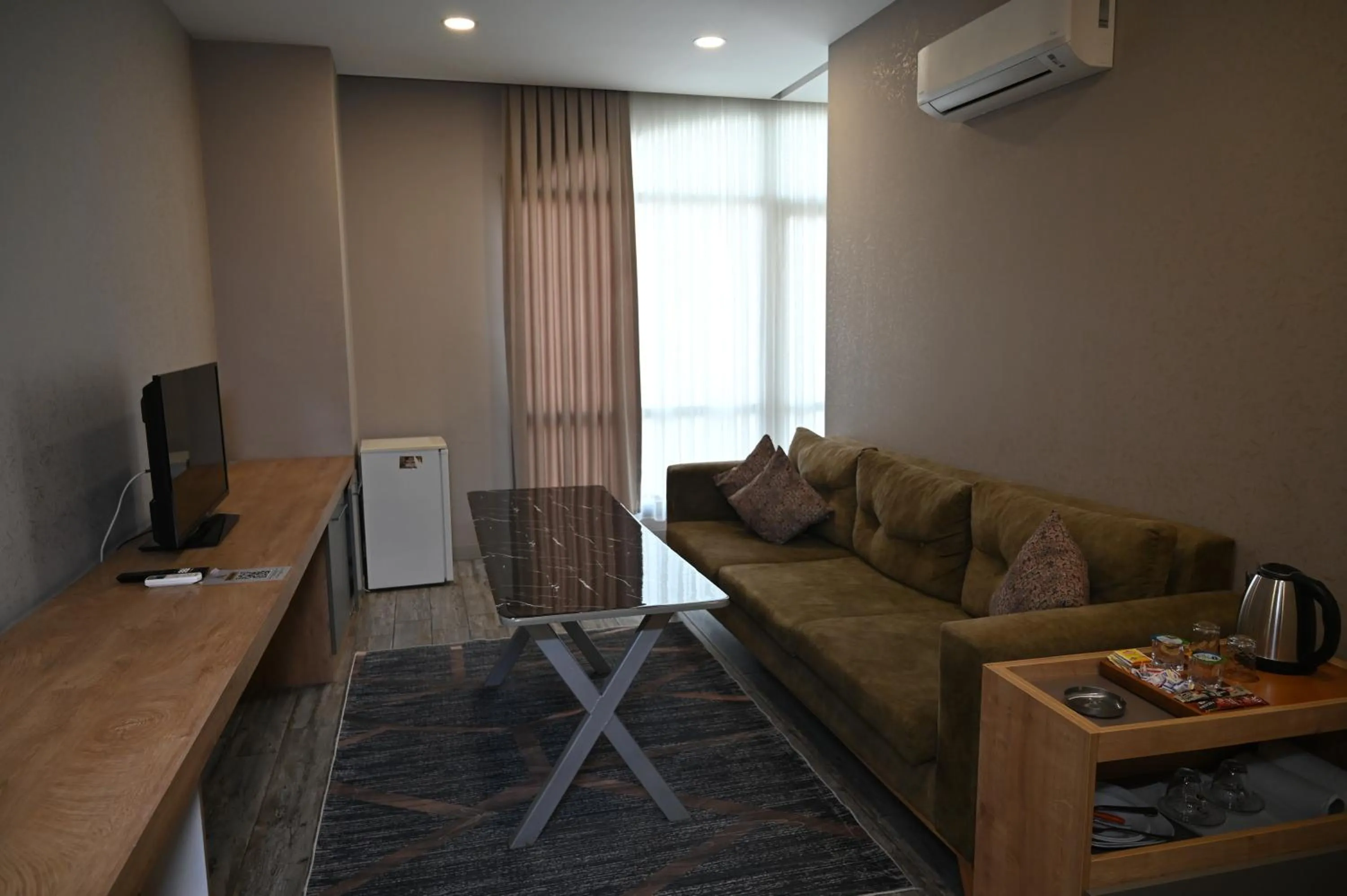 Living room in Agora Suites