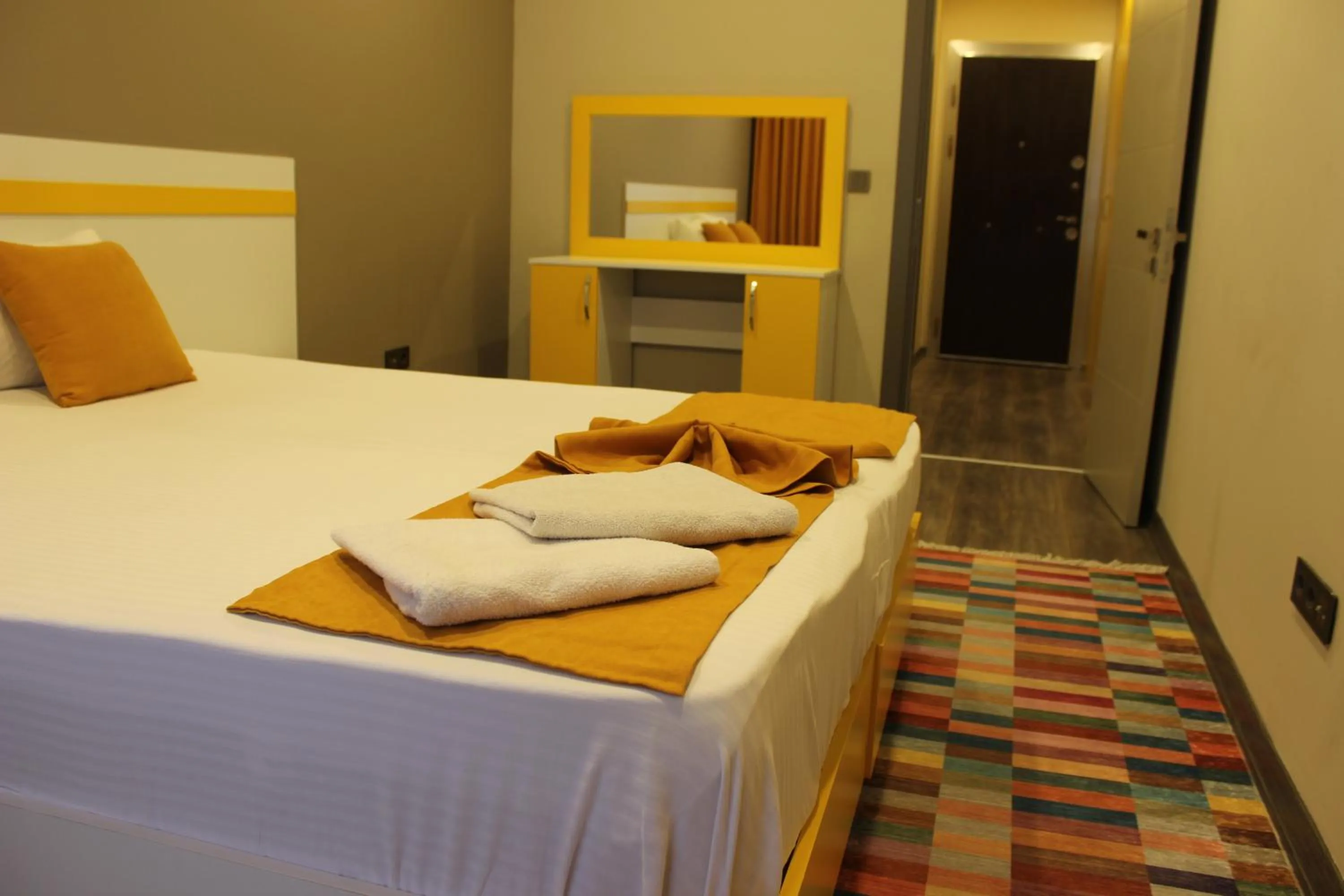 Bed in Agora Suites