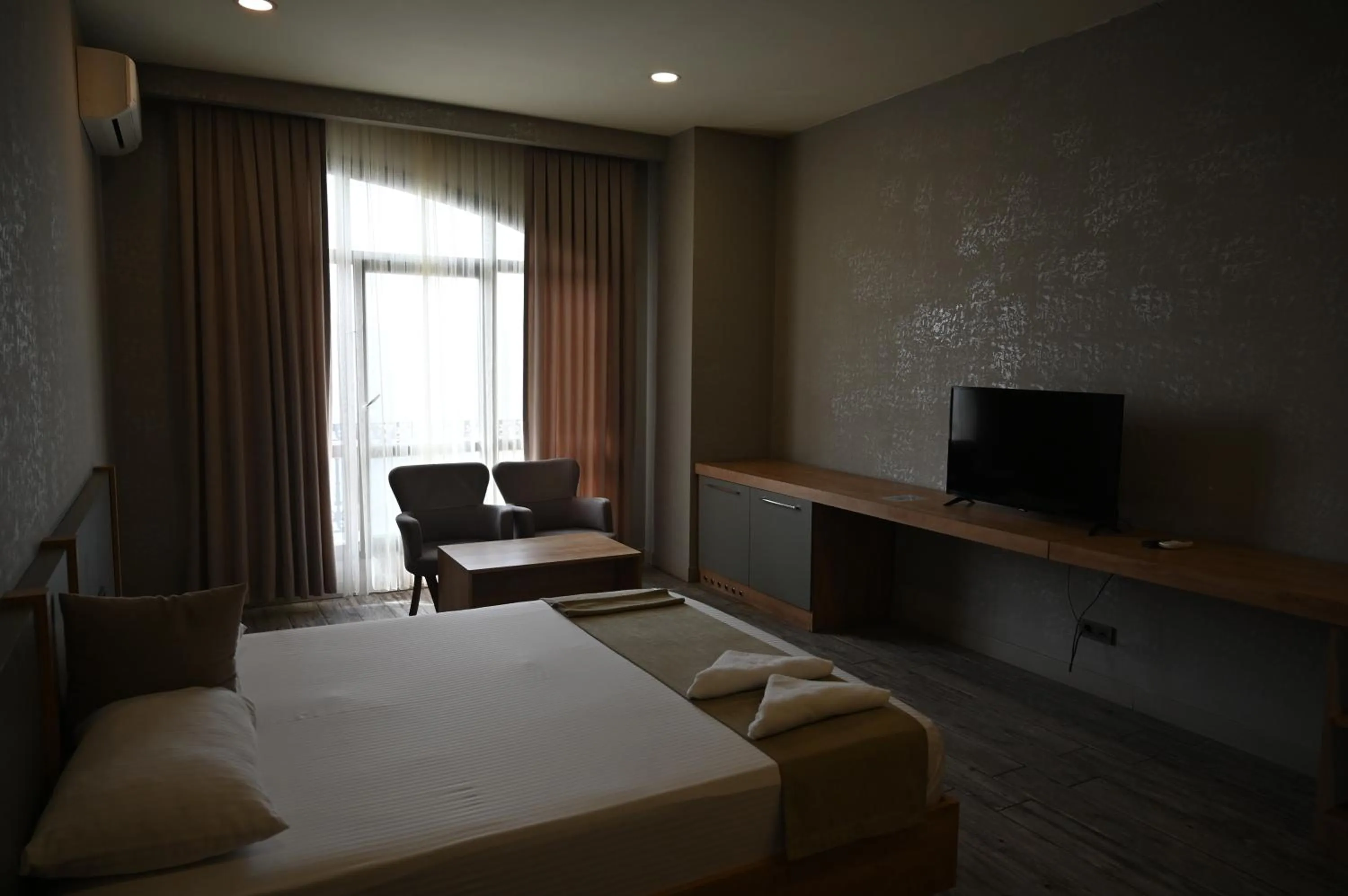 Bed in Agora Suites