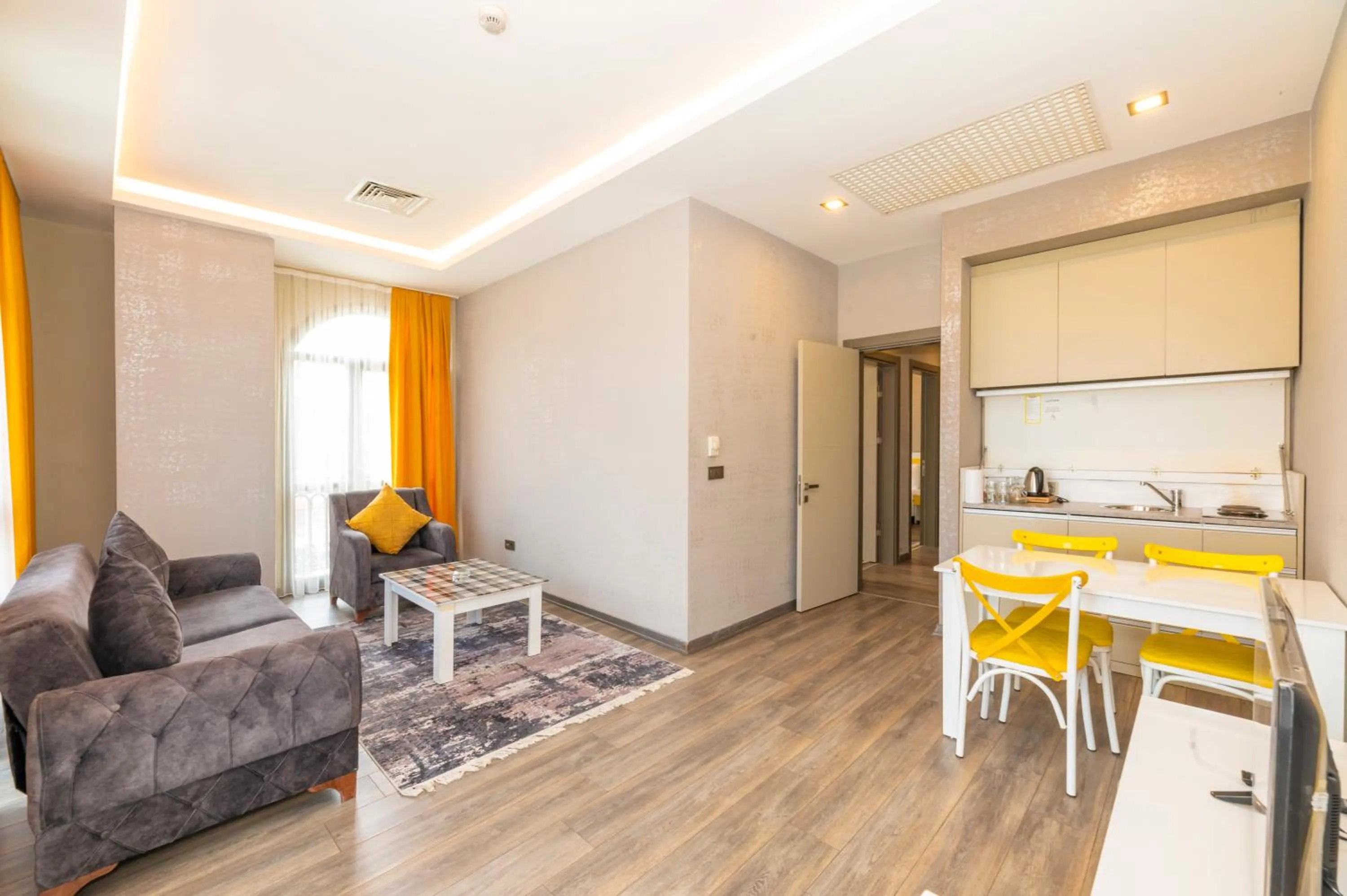 Kitchen or kitchenette in Agora Suites