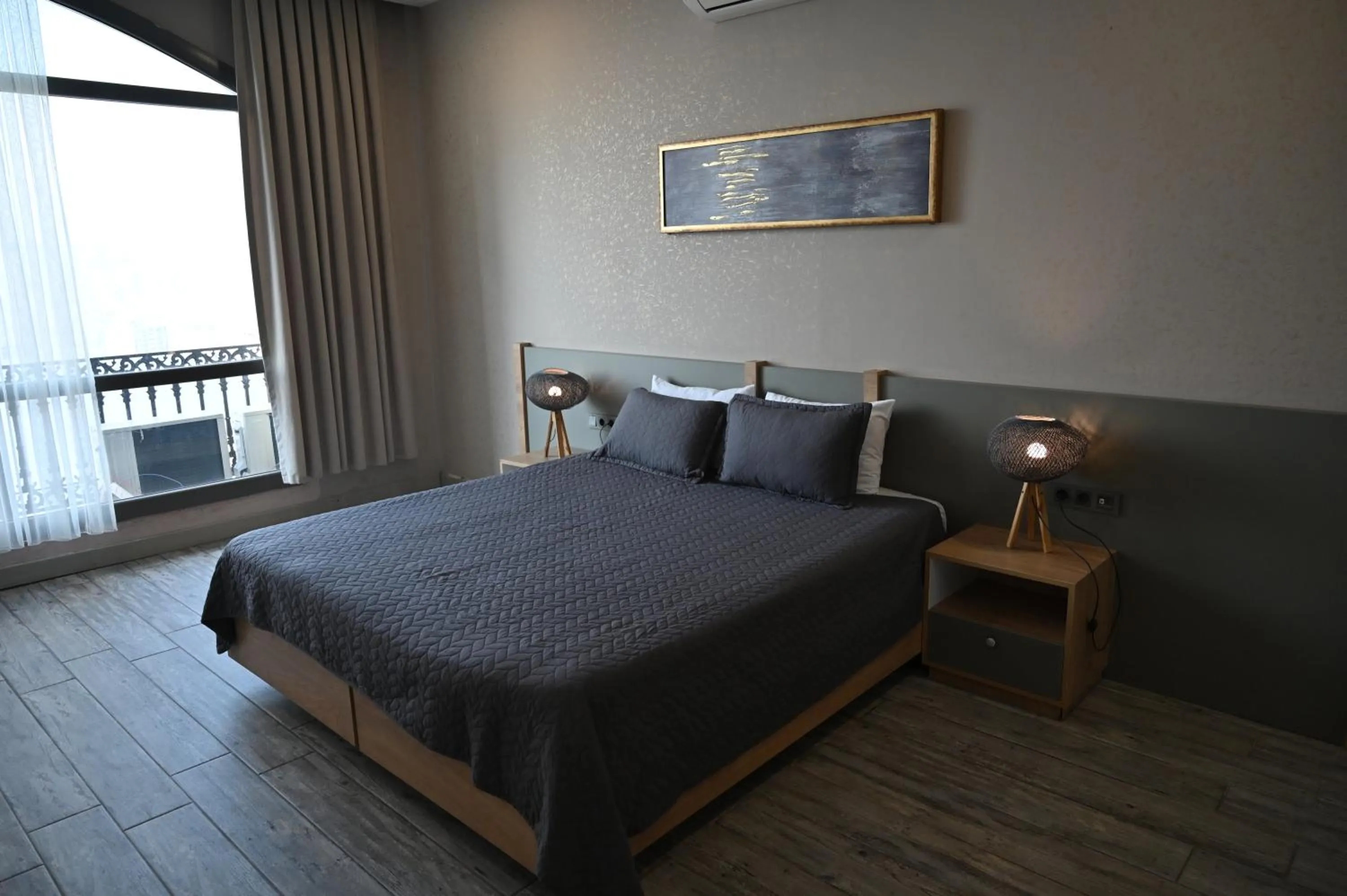 Bed in Agora Suites