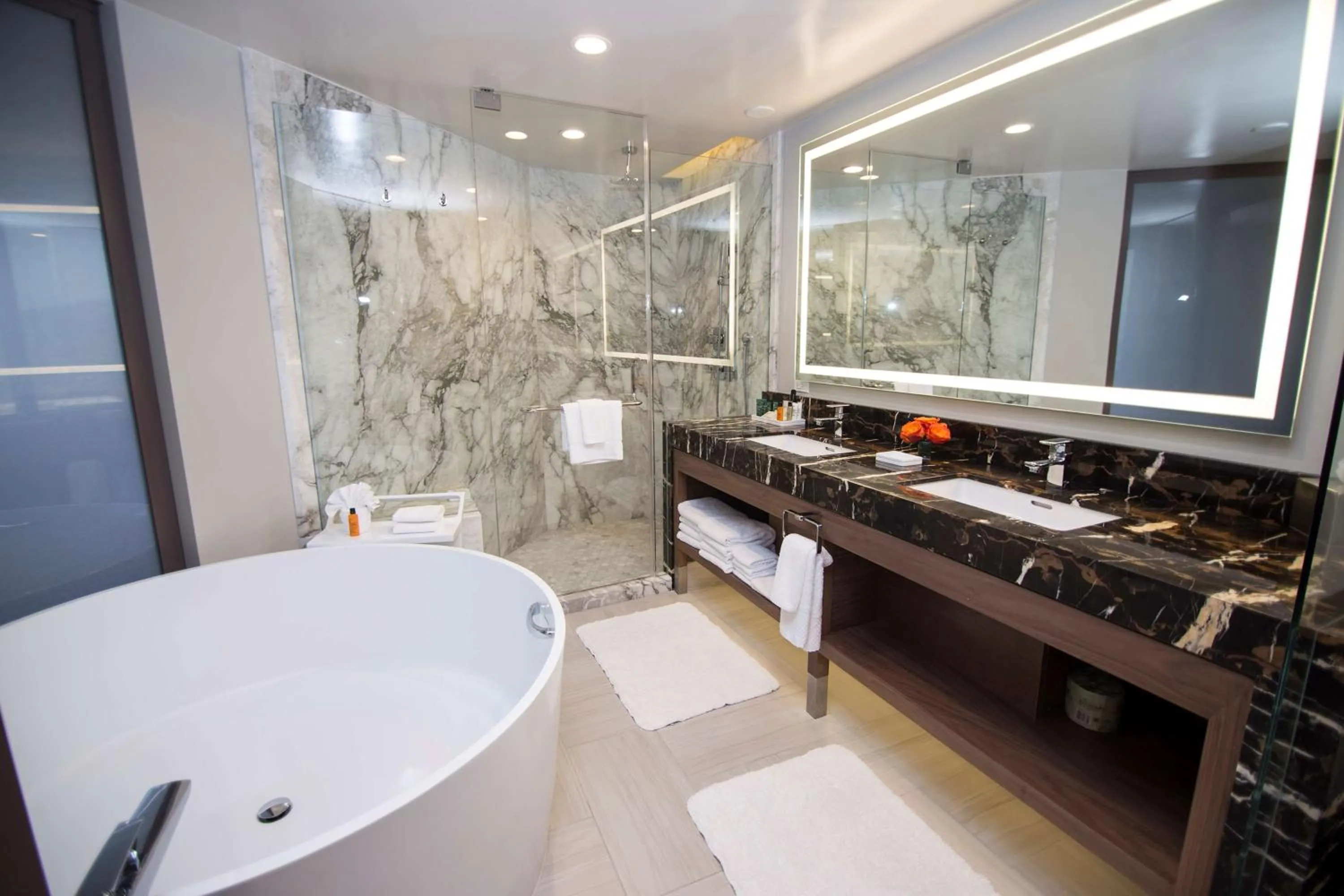 Bathroom in Hilton Los Angeles-Universal City