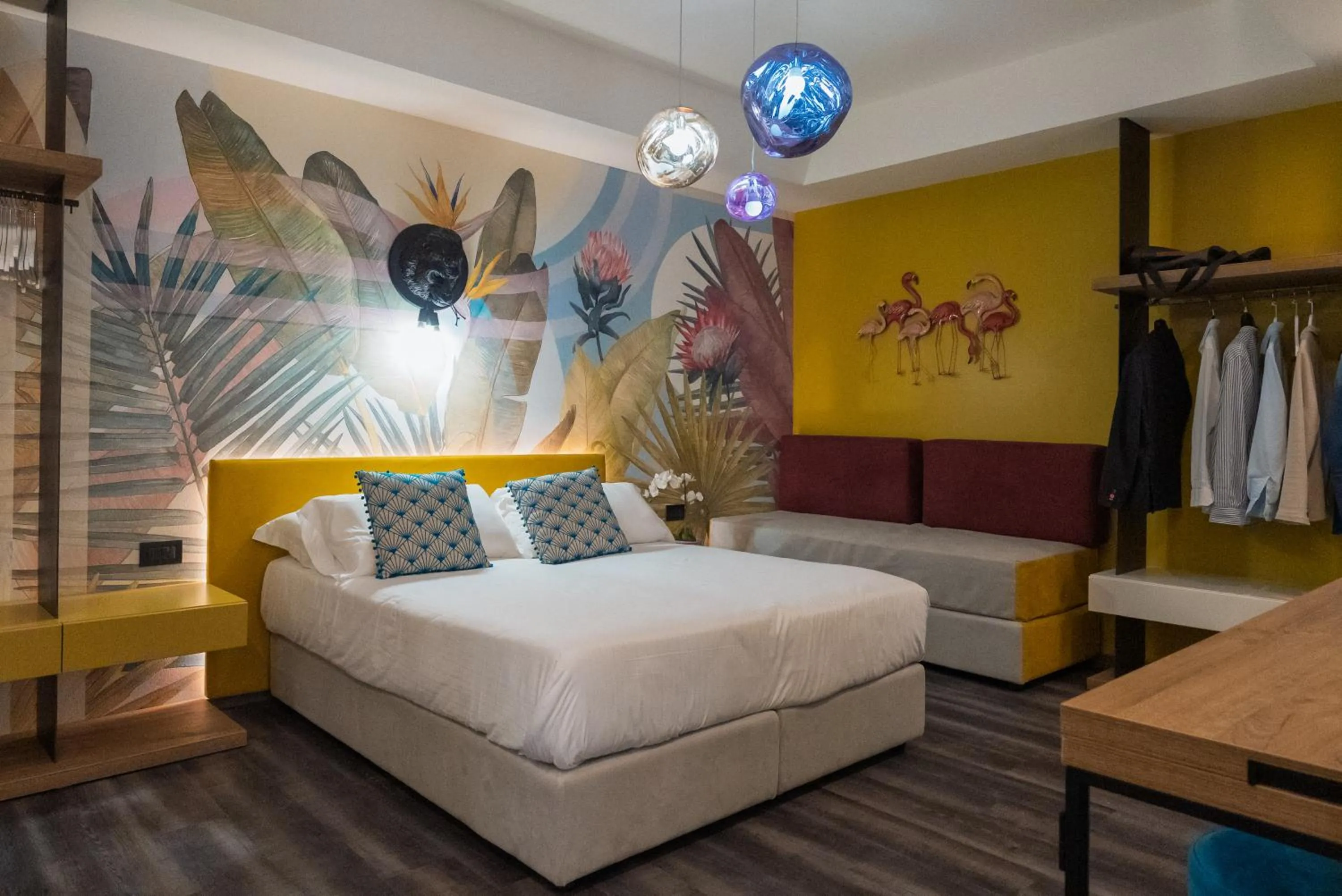 Bedroom, Bed in Design Hotel Astra B&B